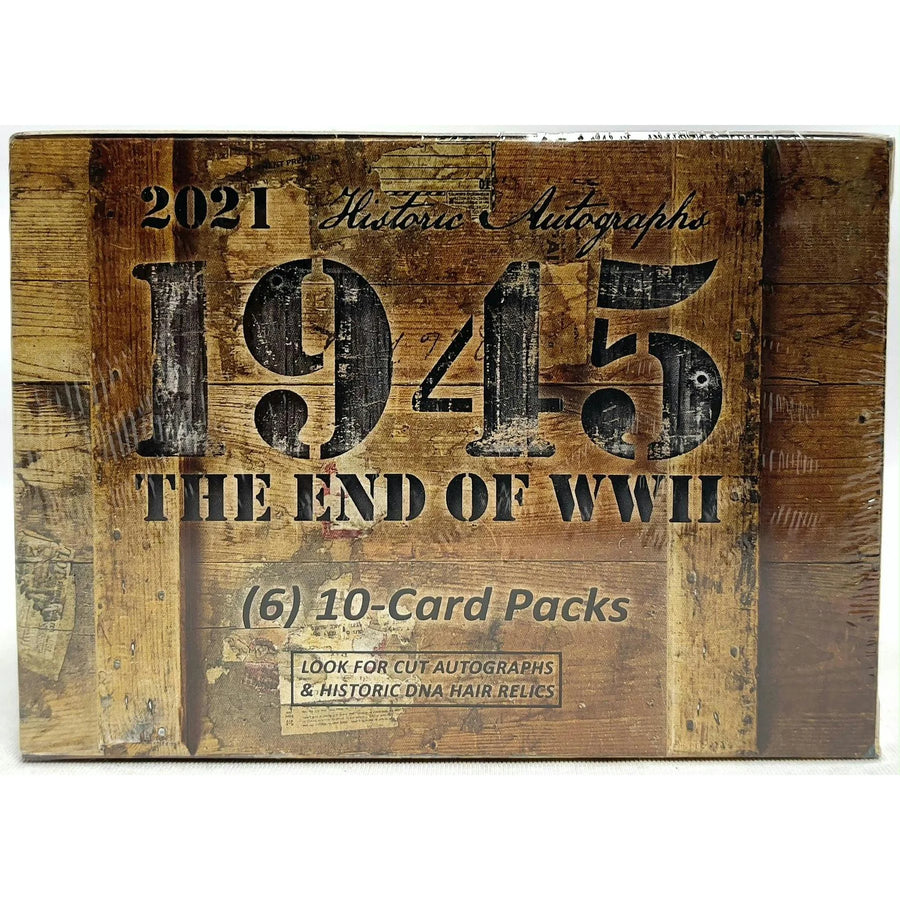 DRAFT - 2021 Historic Autographs 1945: The End of the War Blaster Box
