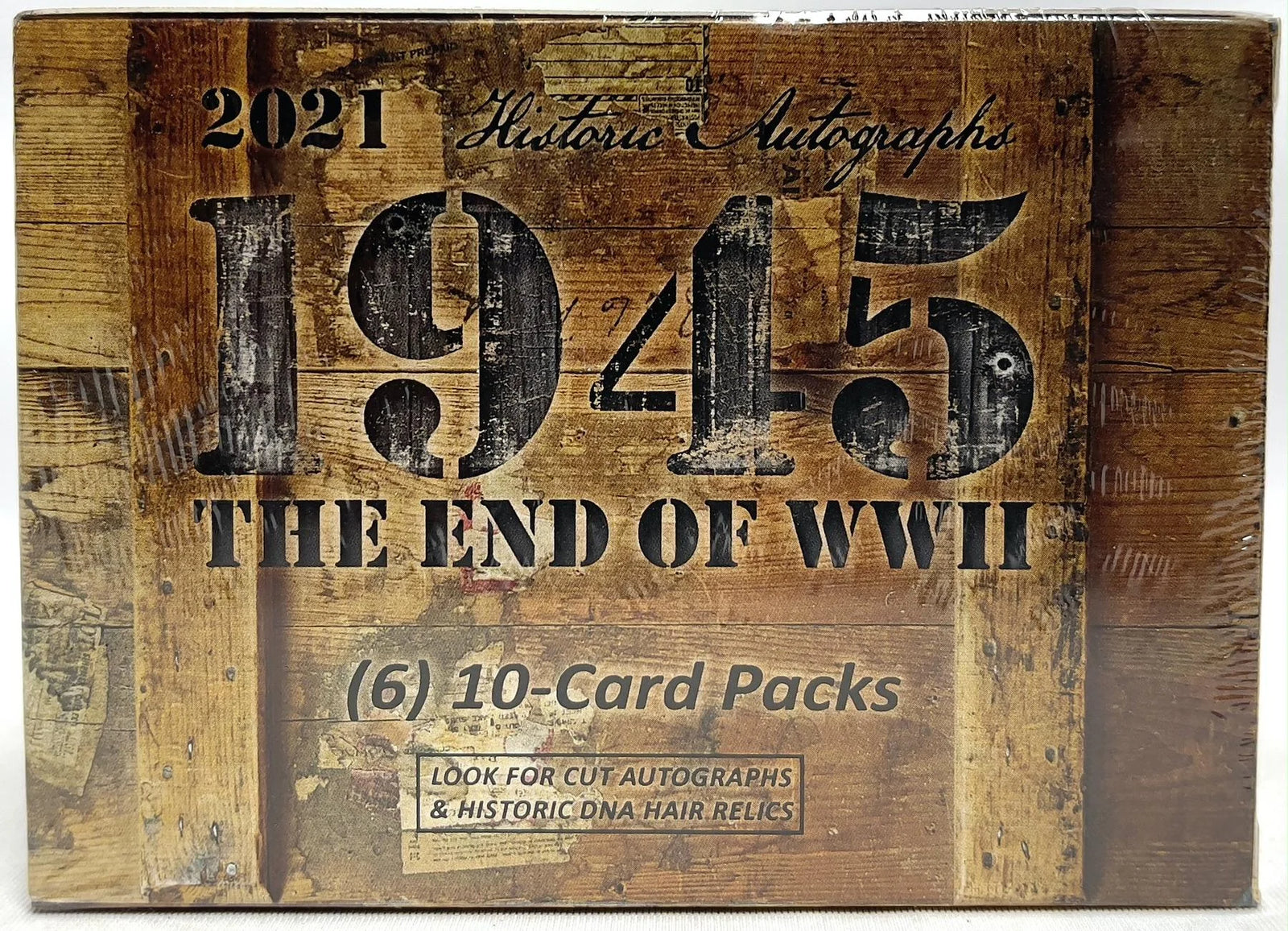 DRAFT - 2021 Historic Autographs 1945: The End of the War Blaster Box