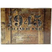 DRAFT - 2021 Historic Autographs 1945: The End of the War Blaster Box