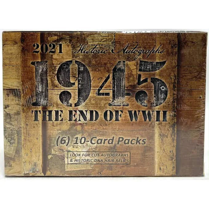 DRAFT - 2021 Historic Autographs 1945: The End of the War Blaster Box