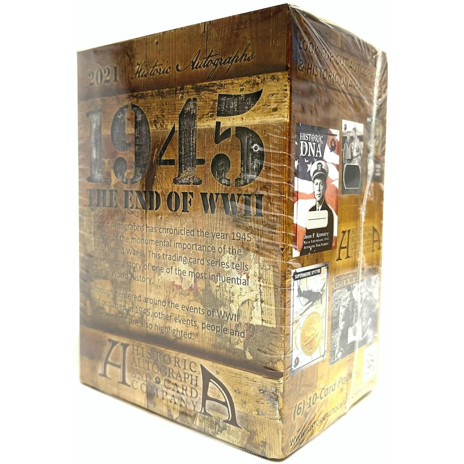 DRAFT - 2021 Historic Autographs 1945: The End of the War Blaster Box