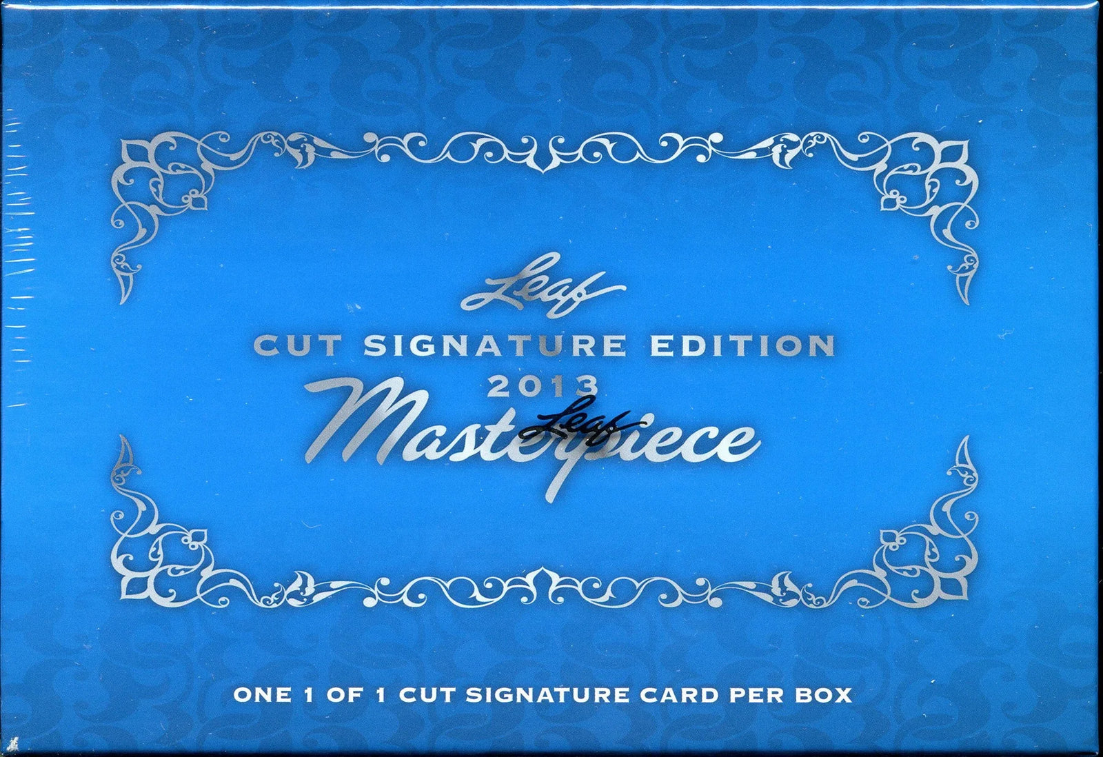 DRAFT - 2013 Leaf Cut Signature Edition Masterpiece Hobby Box