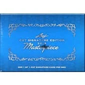 DRAFT - 2013 Leaf Cut Signature Edition Masterpiece Hobby Box