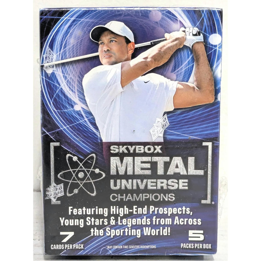 DRAFT - 2023 Upper Deck Skybox Metal Universe Champions Blaster Box