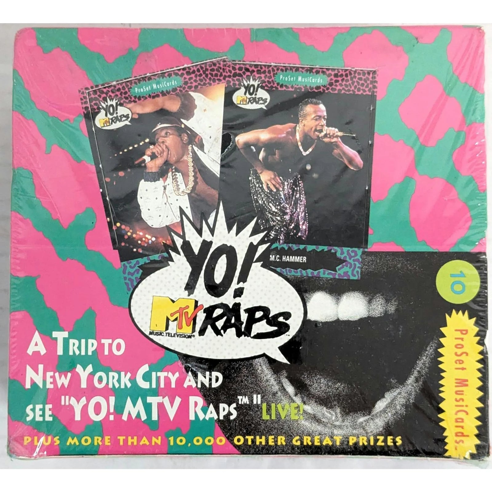 DRAFT - 1992 Pro Set Yo! MTV Raps Super Stars Hobby Box