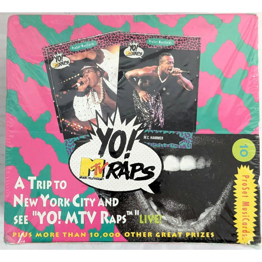 DRAFT - 1992 Pro Set Yo! MTV Raps Super Stars Hobby Box