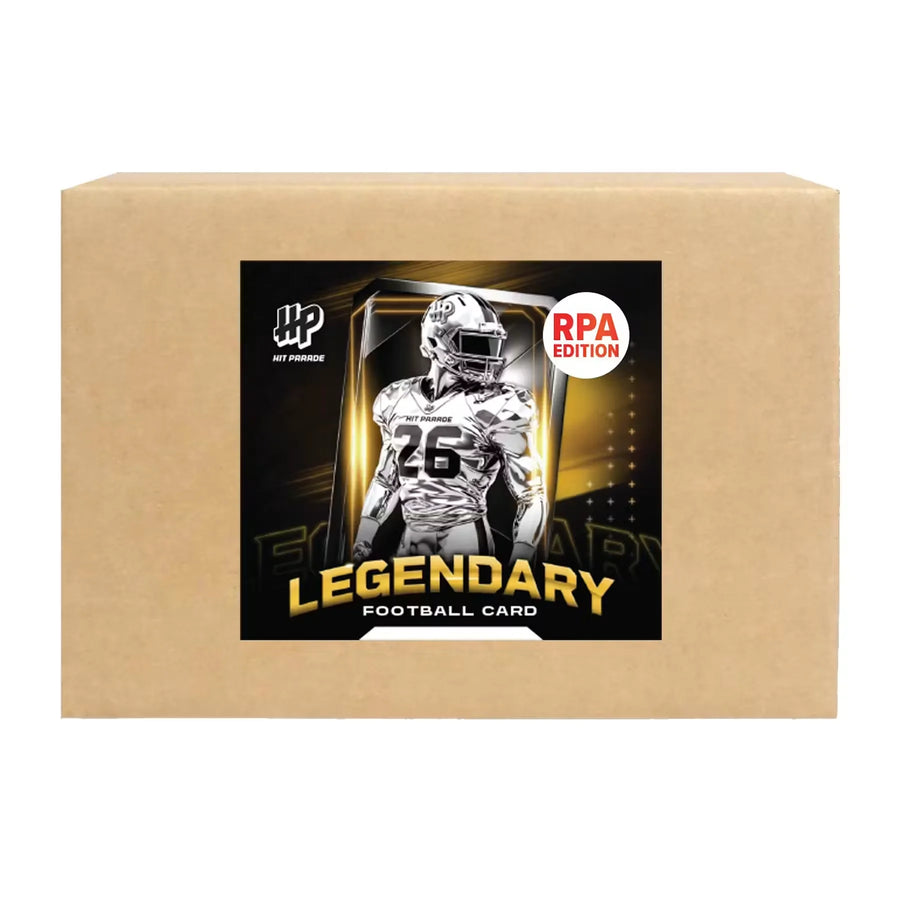 2026 Hit Parade Football Legendary Series 1 RPA Edition 10 Box Case