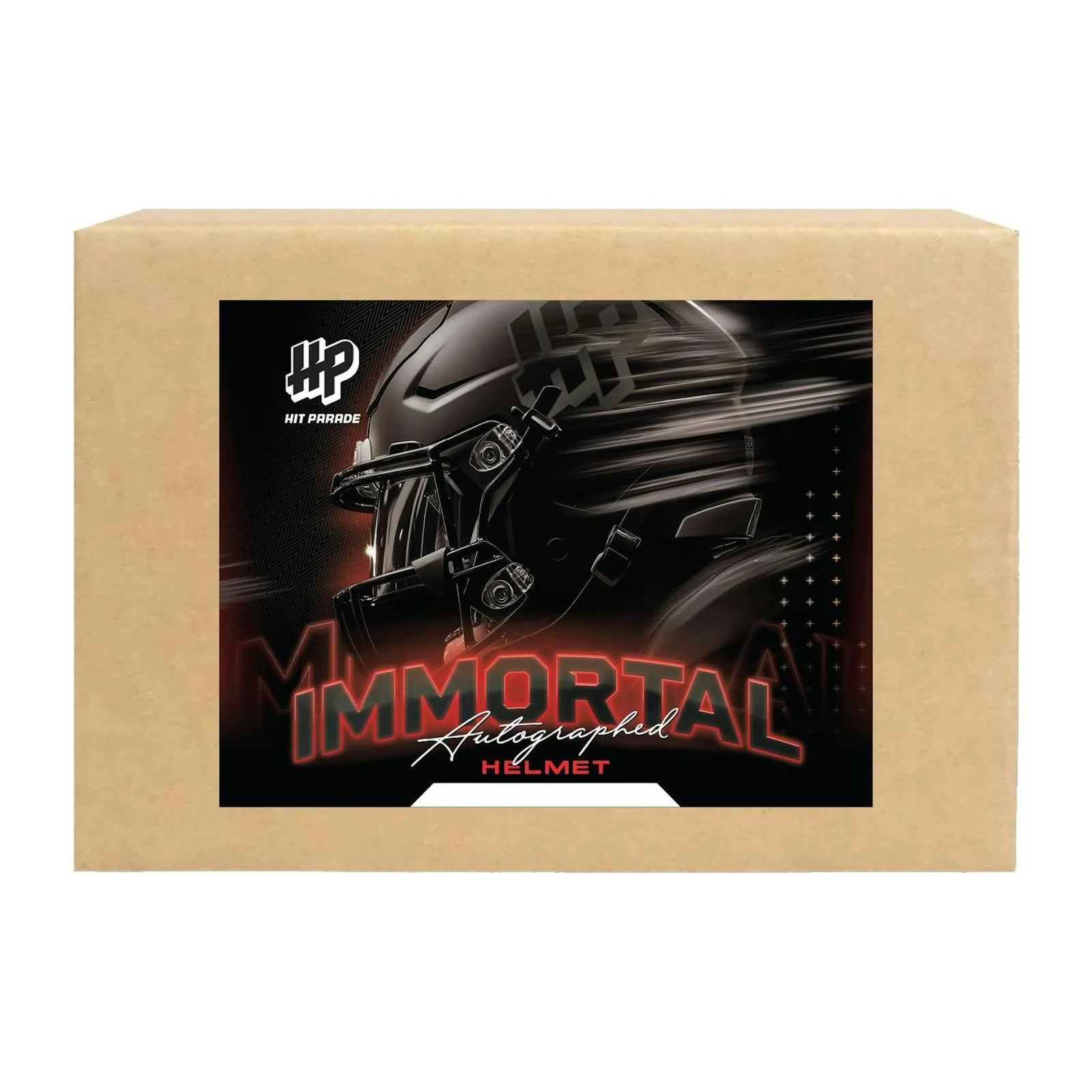DRAFT - 2026 Hit Parade Autographed Football Helmet Immortal Series 1 Hobby 4-Box Case
