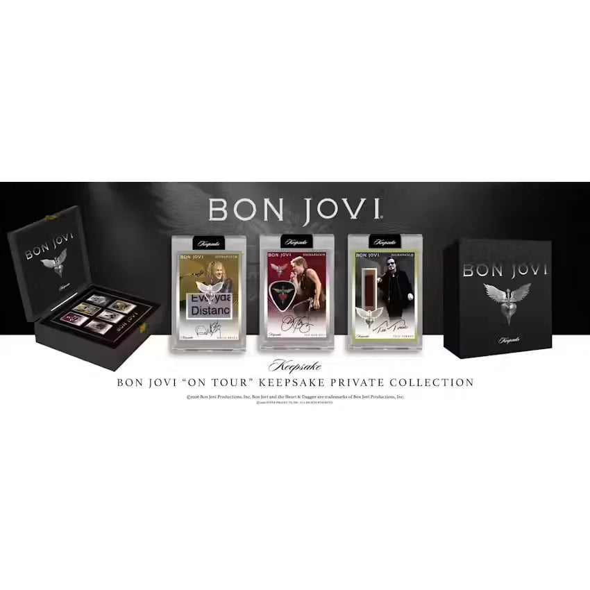 Presell 2026 Keepsake Bon Jovi Private Collection Hobby Box (Presell) Releases Jul. 9th, 2026