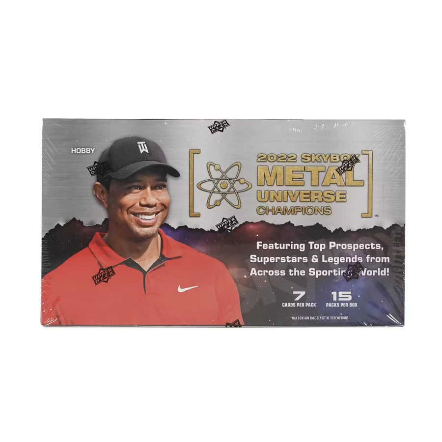 2022 Upper Deck Skybox Metal Universe Champions Hobby Box (Ships Sealed Only)