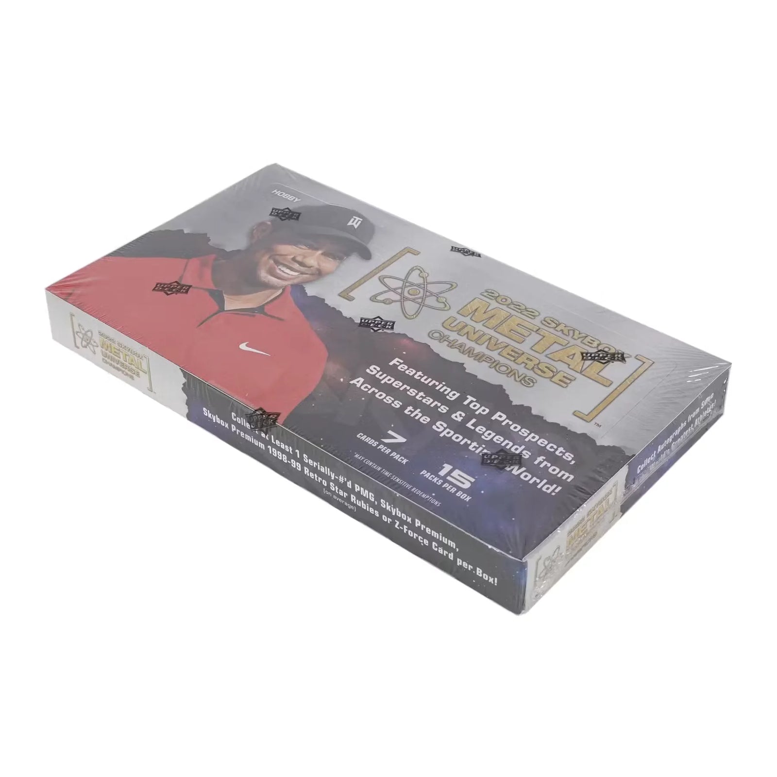 2022 Upper Deck Skybox Metal Universe Champions Hobby 12-Box Case (Ships Sealed Only)