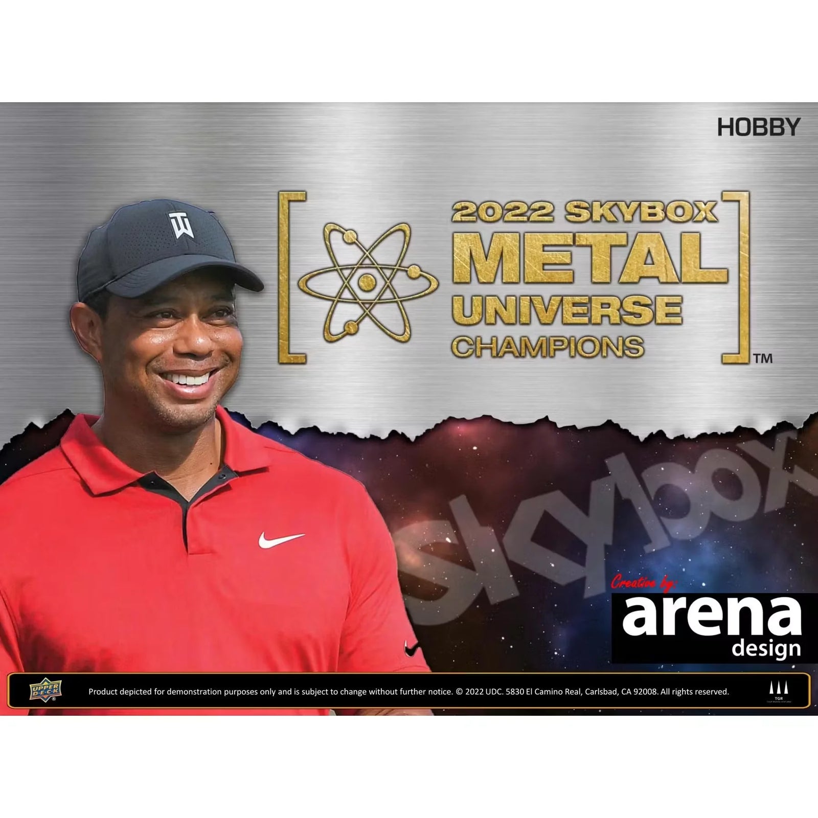 2022 Upper Deck Skybox Metal Universe Champions Hobby 12-Box Case (Ships Sealed Only)