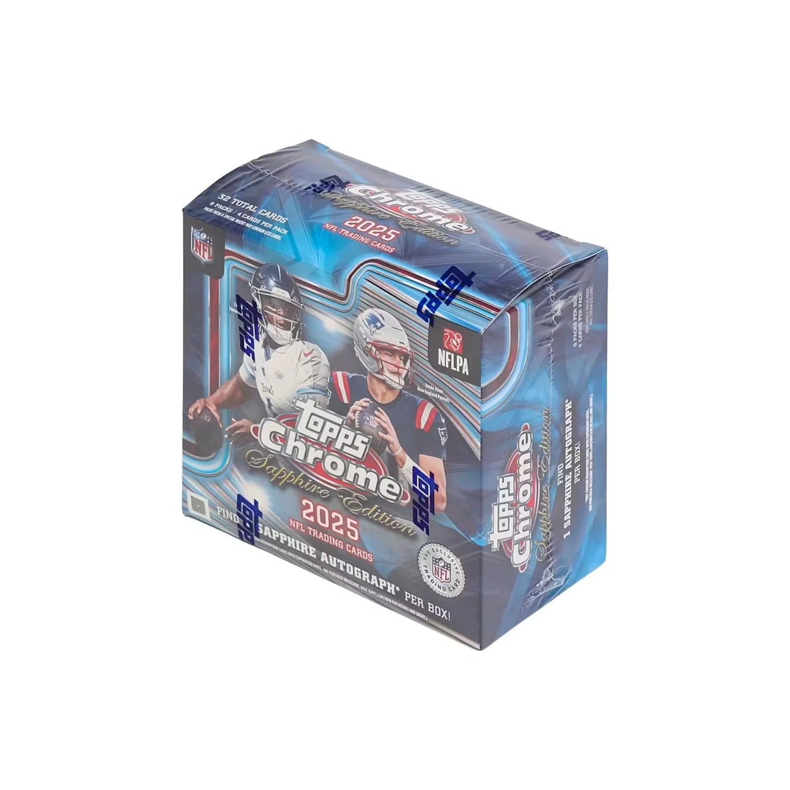 DRAFT - 2025 Topps Chrome Football Sapphire Edition | 10-Box Case