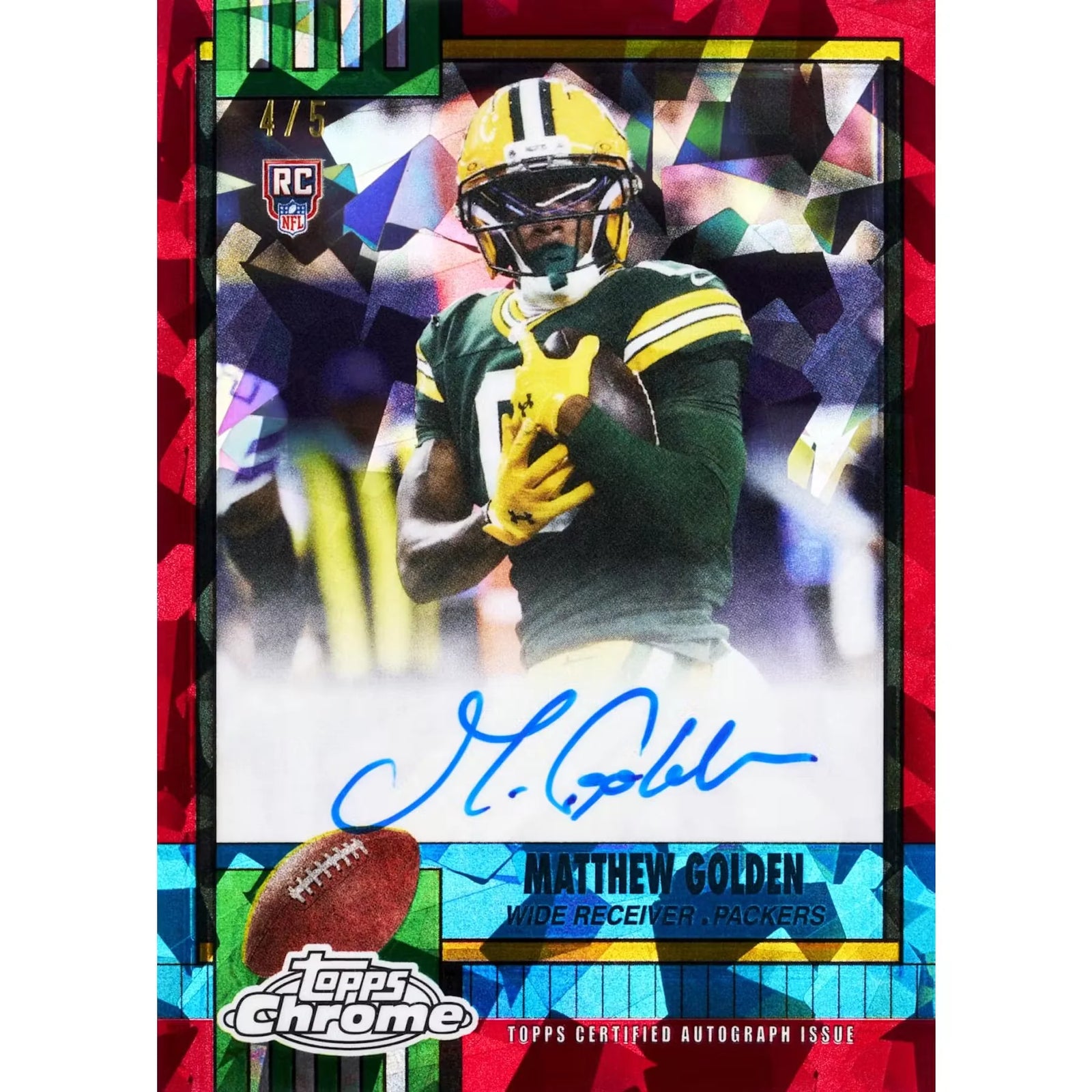 DRAFT - 2025 Topps Chrome Football Sapphire Edition | 10-Box Case