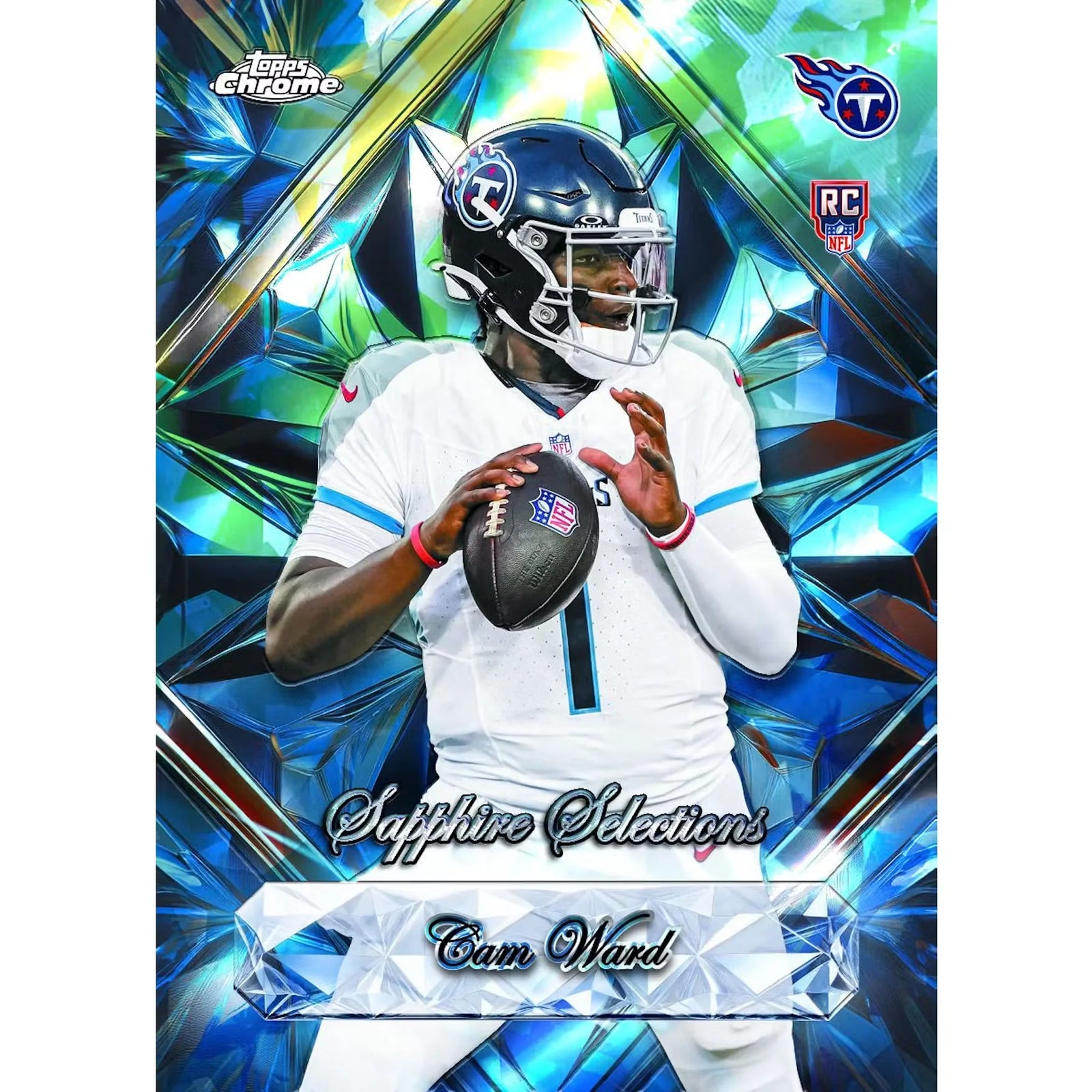 DRAFT - 2025 Topps Chrome Football Sapphire Edition | 10-Box Case