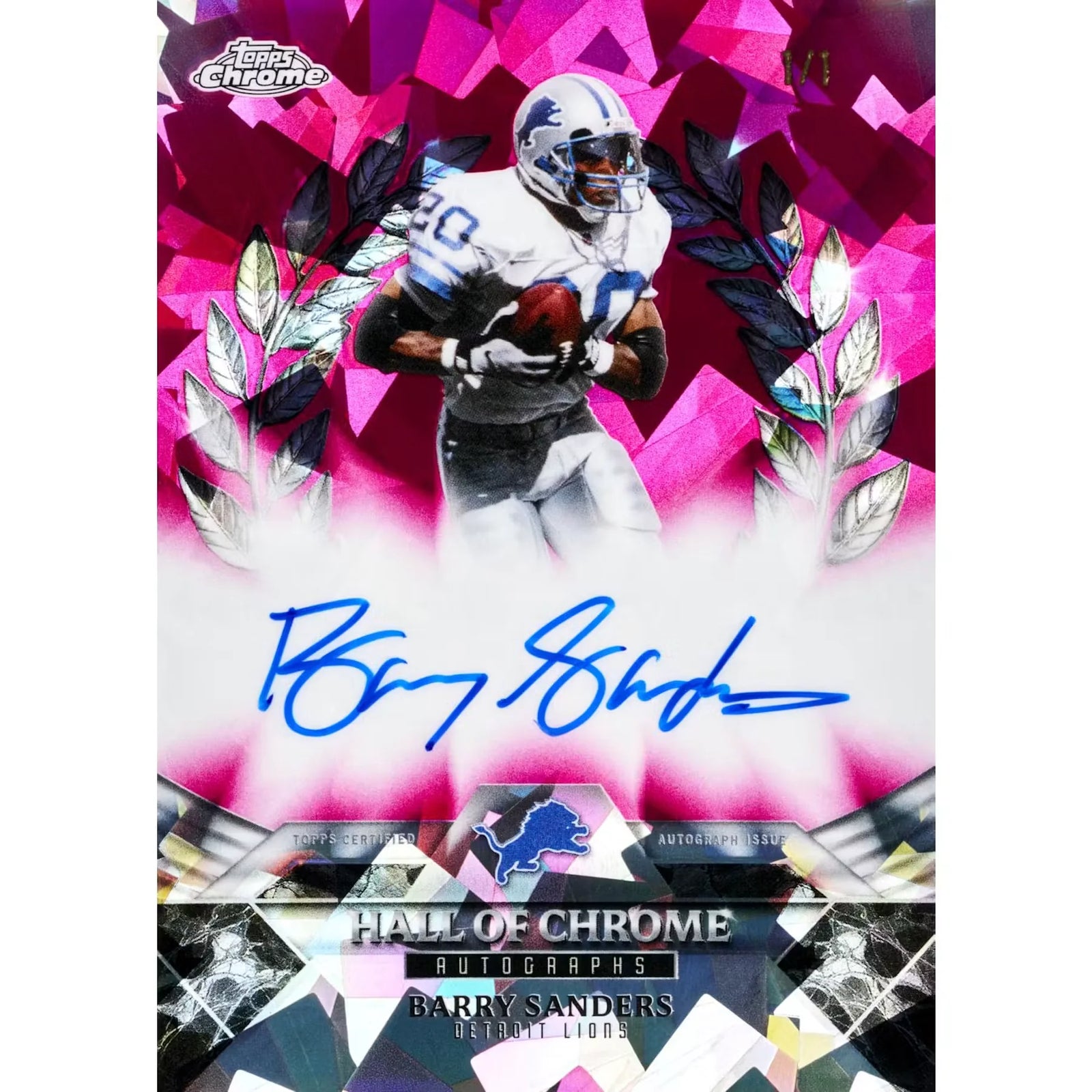 DRAFT - 2025 Topps Chrome Football Sapphire Edition | 10-Box Case