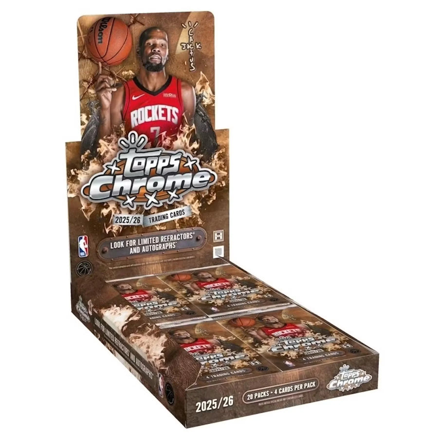 2025 26 Topps Chrome Cactus Jack Basketball Hobby Box Presell