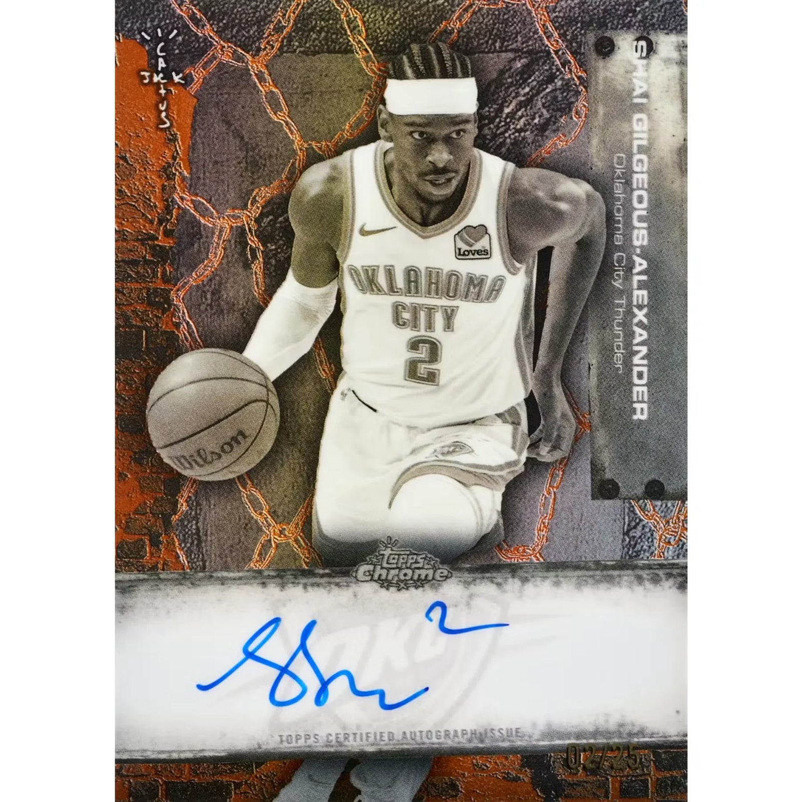 2025 26 Topps Chrome Cactus Jack Basketball Hobby Box Presell