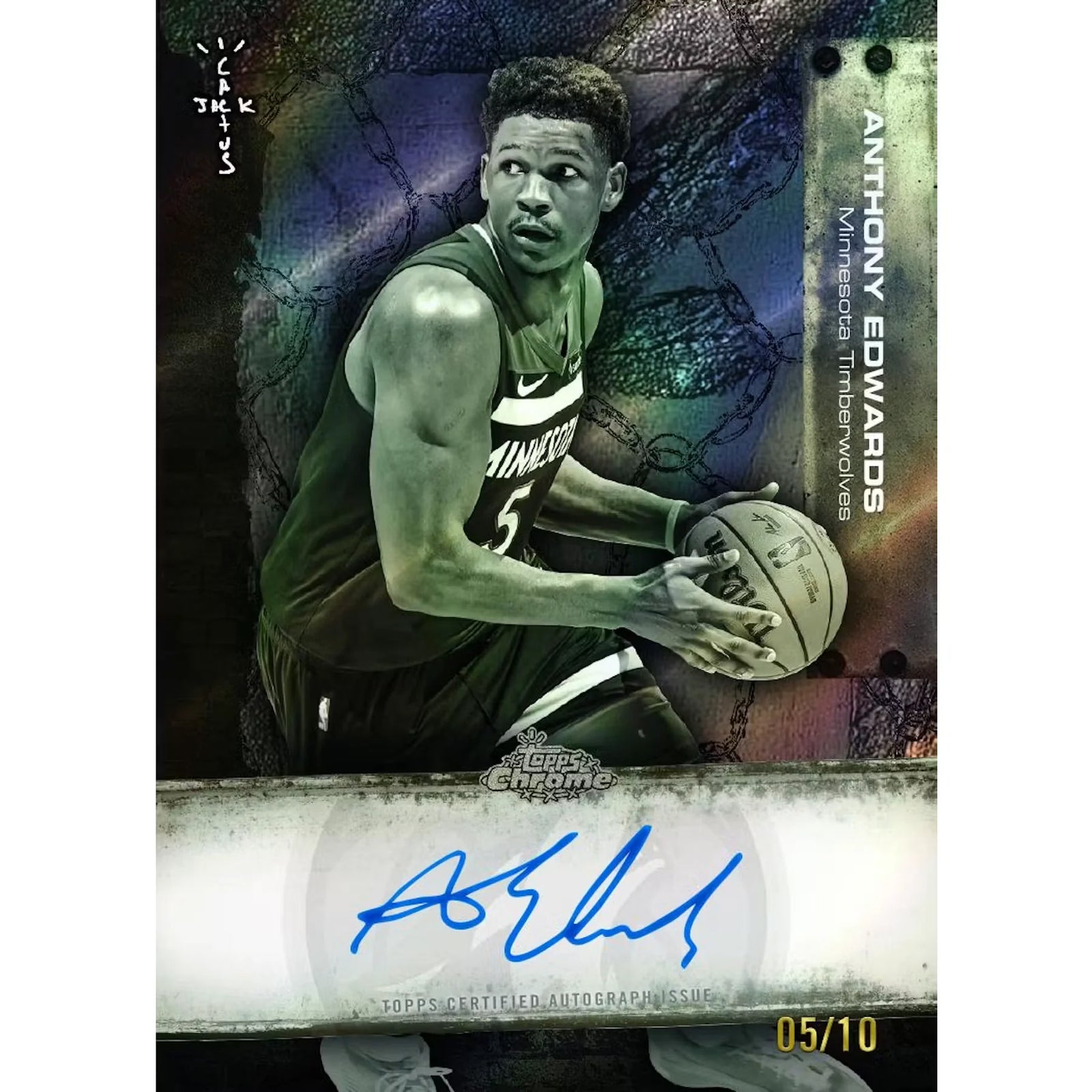2025 26 Topps Chrome Cactus Jack Basketball Hobby 12 Box Case Presell