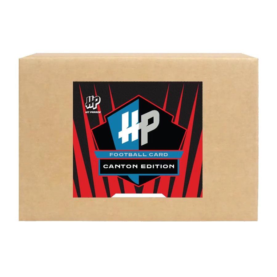 2026 Hit Parade Football Canton Edition Series 1 Hobby 10 Box Case