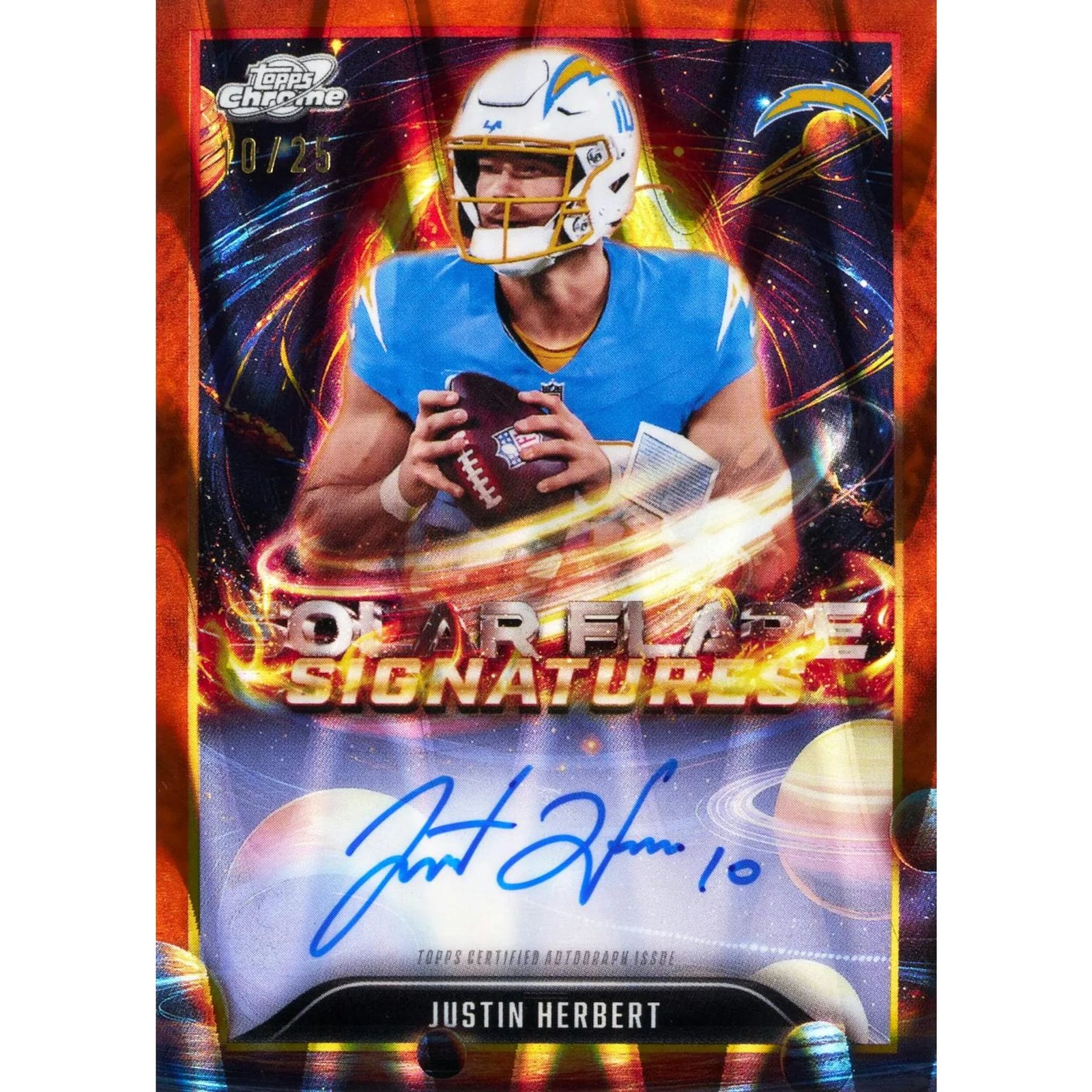 DRAFT - Presell 2025 Topps Cosmic Chrome Football Hobby 8-Box Case (Presell) Releases Jun. 19th, 2026