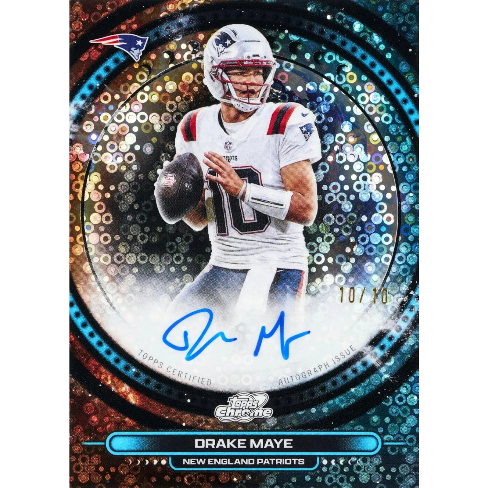 DRAFT - Presell 2025 Topps Cosmic Chrome Football Hobby 8-Box Case (Presell) Releases Jun. 19th, 2026
