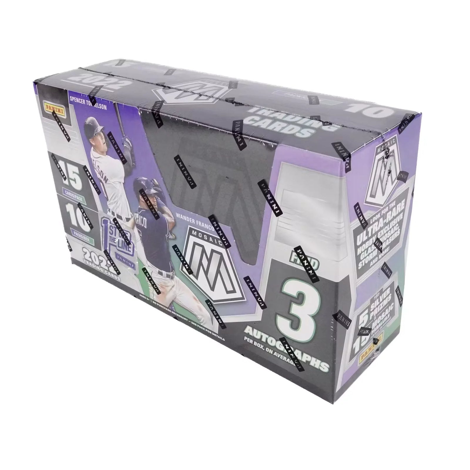 2022 Panini Mosaic Baseball 1st Off The Line FOTL Hobby Box