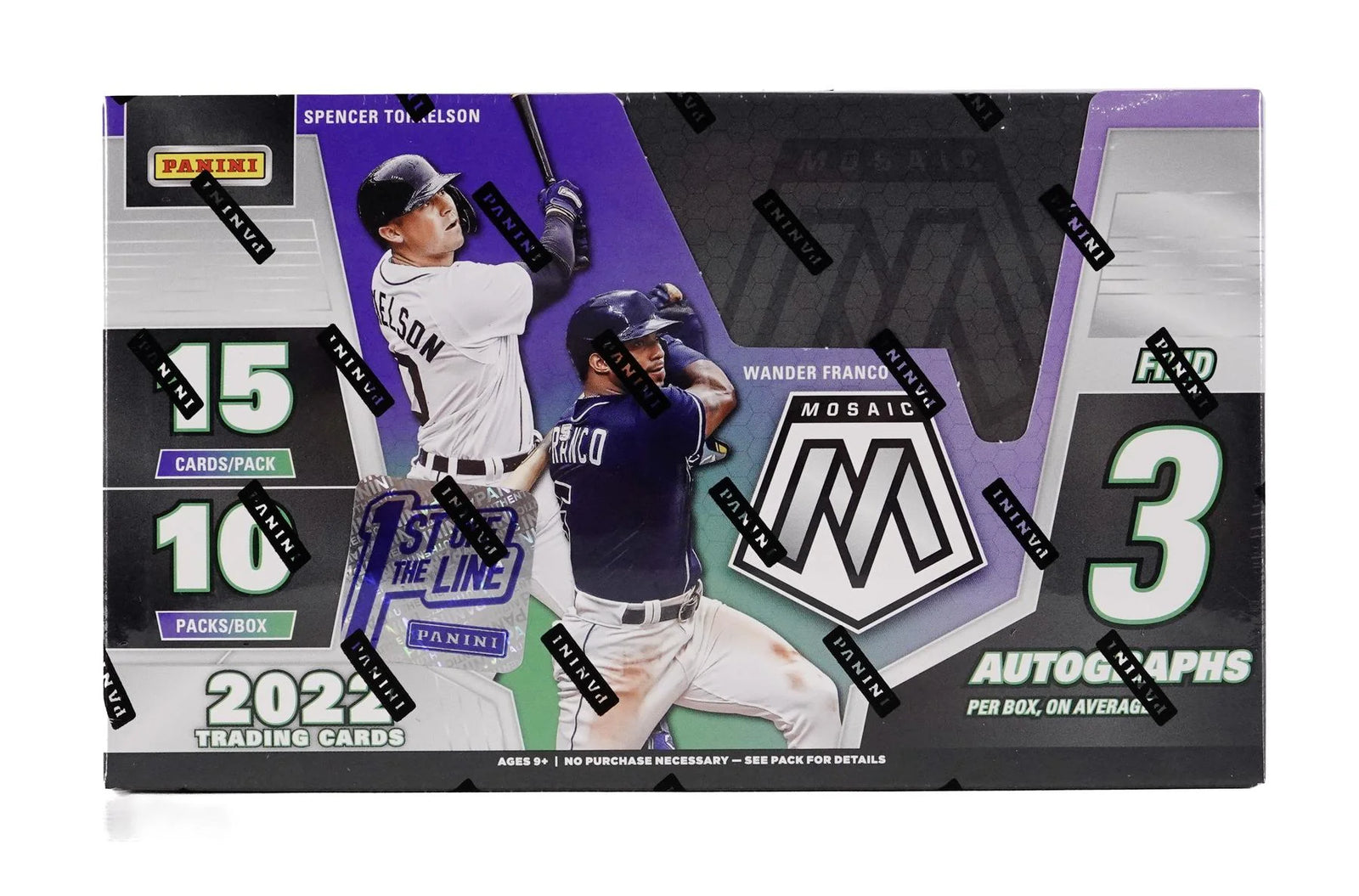 2022 Panini Mosaic Baseball 1st Off The Line FOTL Hobby Box