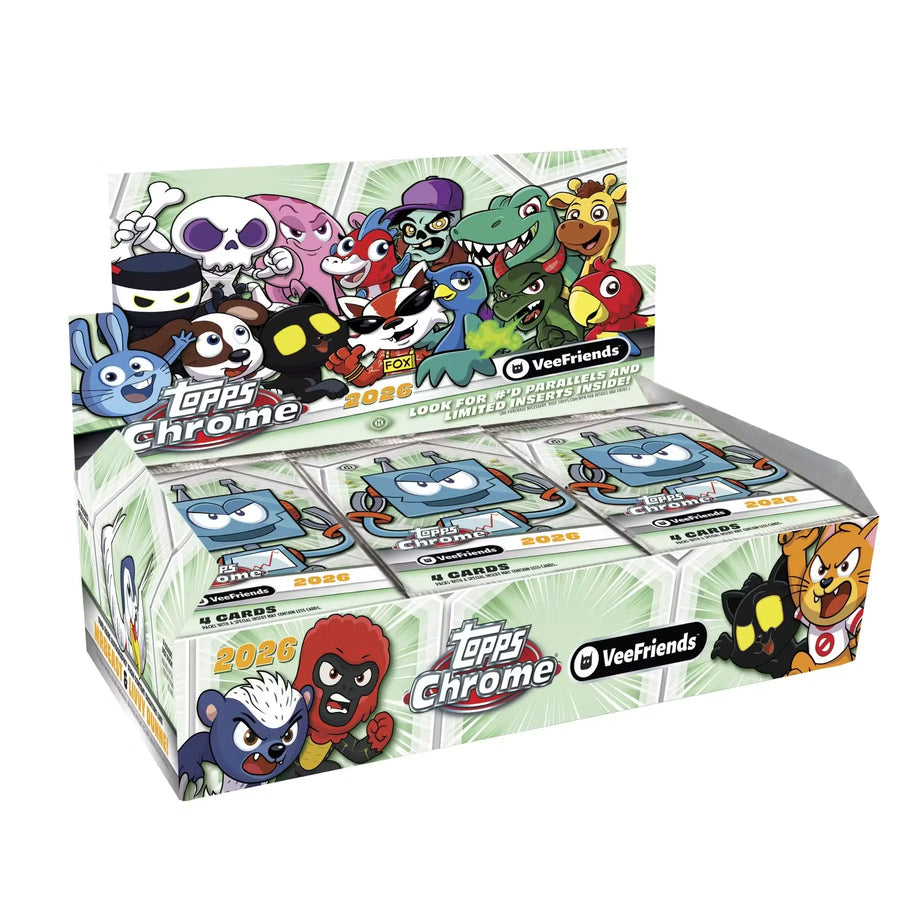 DRAFT - 2026 Topps VeeFriends Chrome Hobby 12-Box Case | Presell
