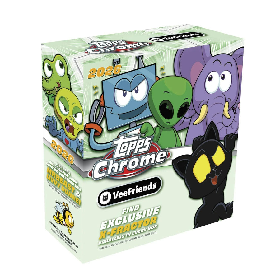 DRAFT - 2026 Topps VeeFriends Chrome Mega Box | Presell June 10th Release