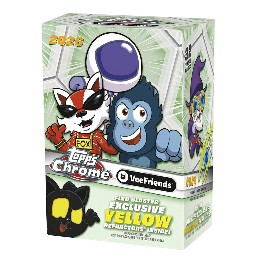 DRAFT - 2026 Topps VeeFriends Chrome Blaster Box | Presell