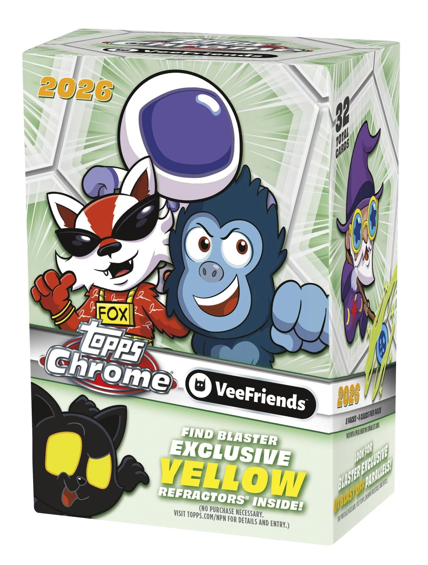 DRAFT - 2026 Topps VeeFriends Chrome Blaster Box | Presell