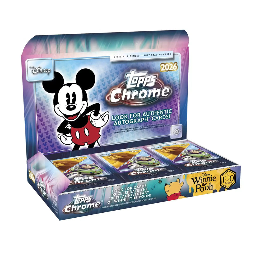 DRAFT - 2026 Topps Disney Chrome Hobby Box | Presale