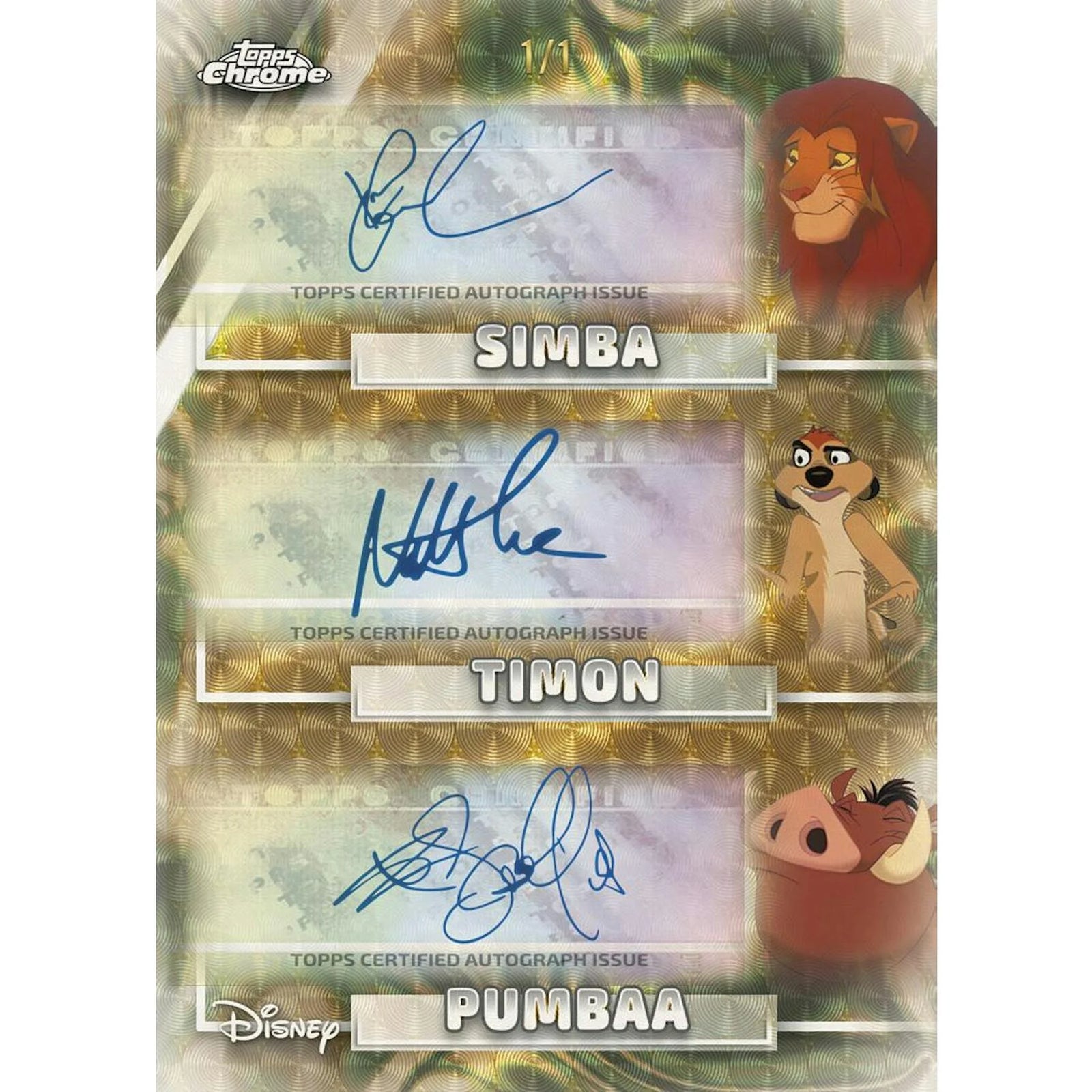 DRAFT - 2026 Topps Disney Chrome Mega 20-Box Case | Presell