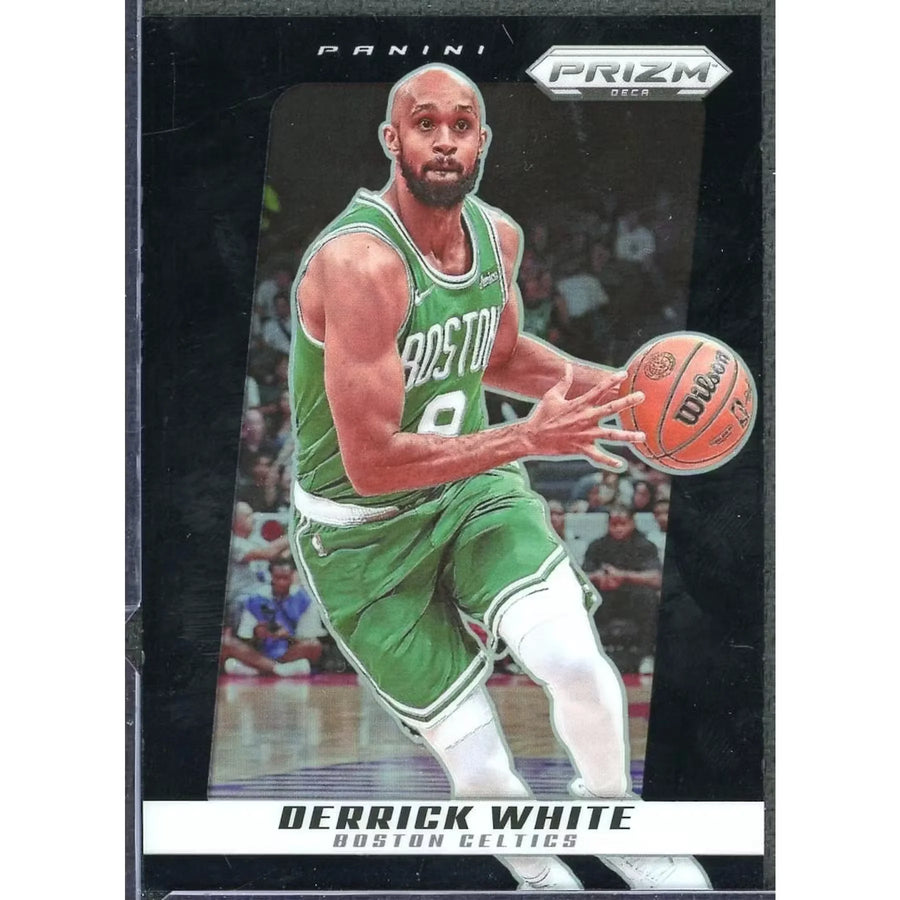 Derrick White 2024-25 Panini Prizm Deca #68 Black Prizm 1/1