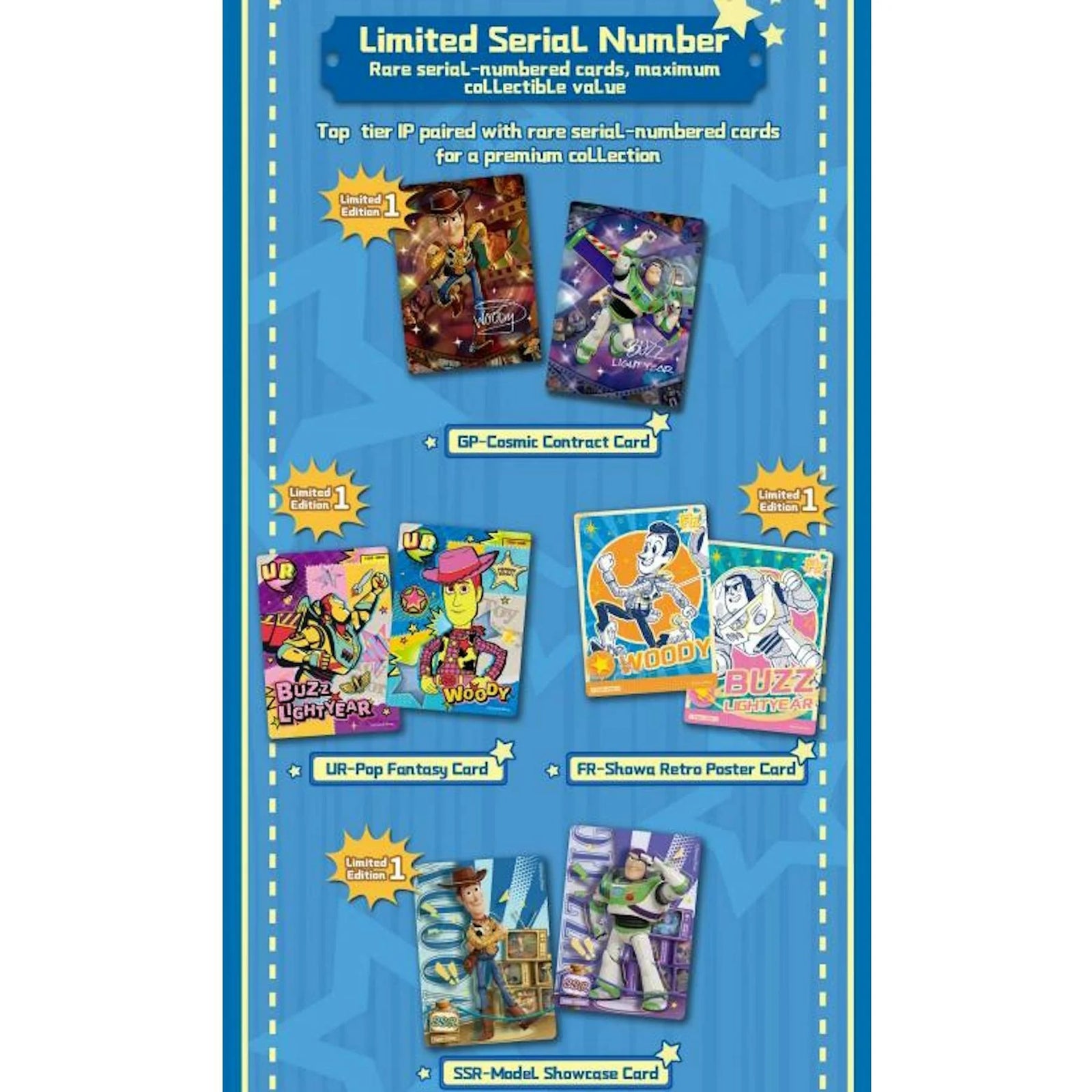 DRAFT - 2026 Card.Fun Toy Story Time Exhibition Hobby Box | Presell June Release