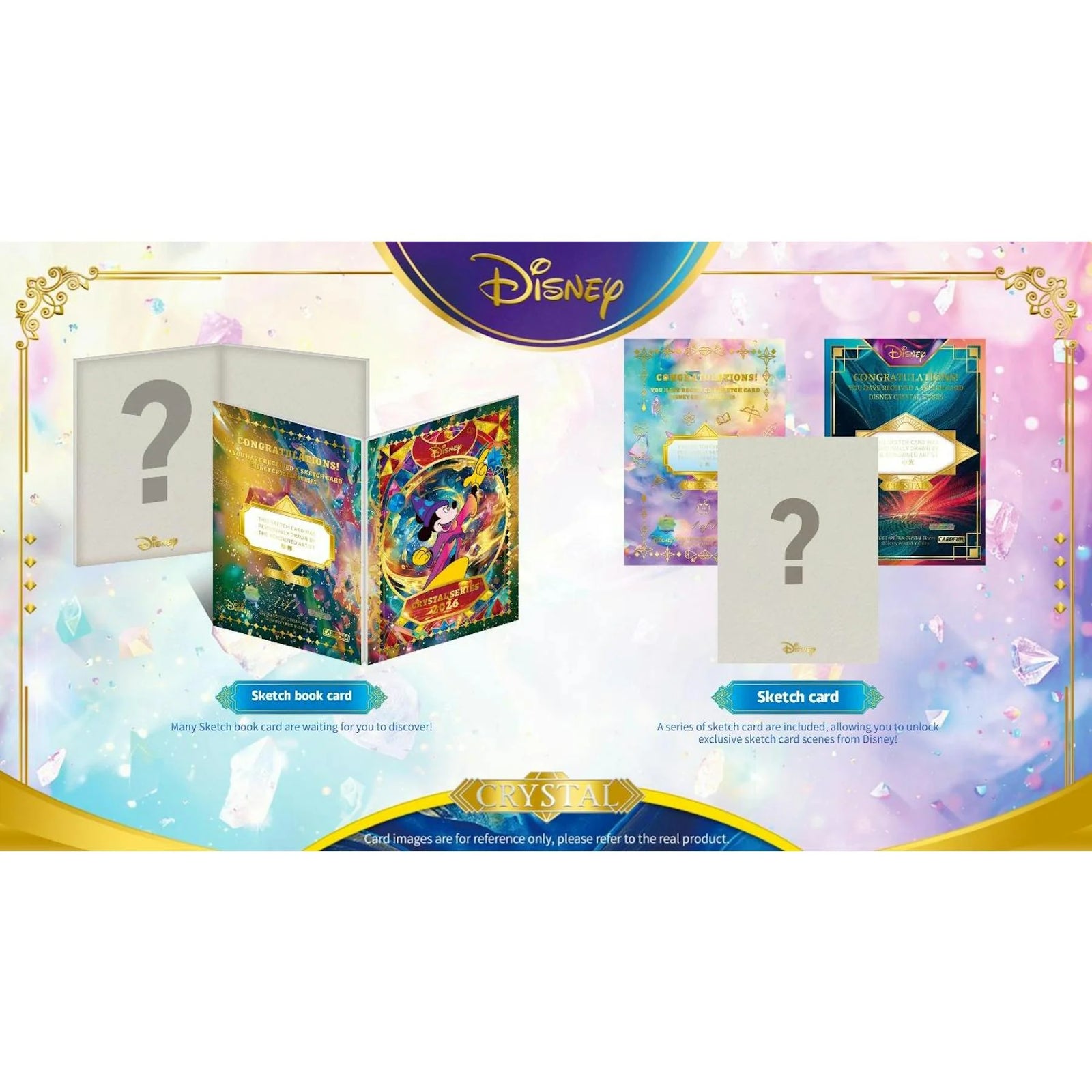DRAFT - 2026 Card.Fun Disney Crystal Hobby Box | Presell