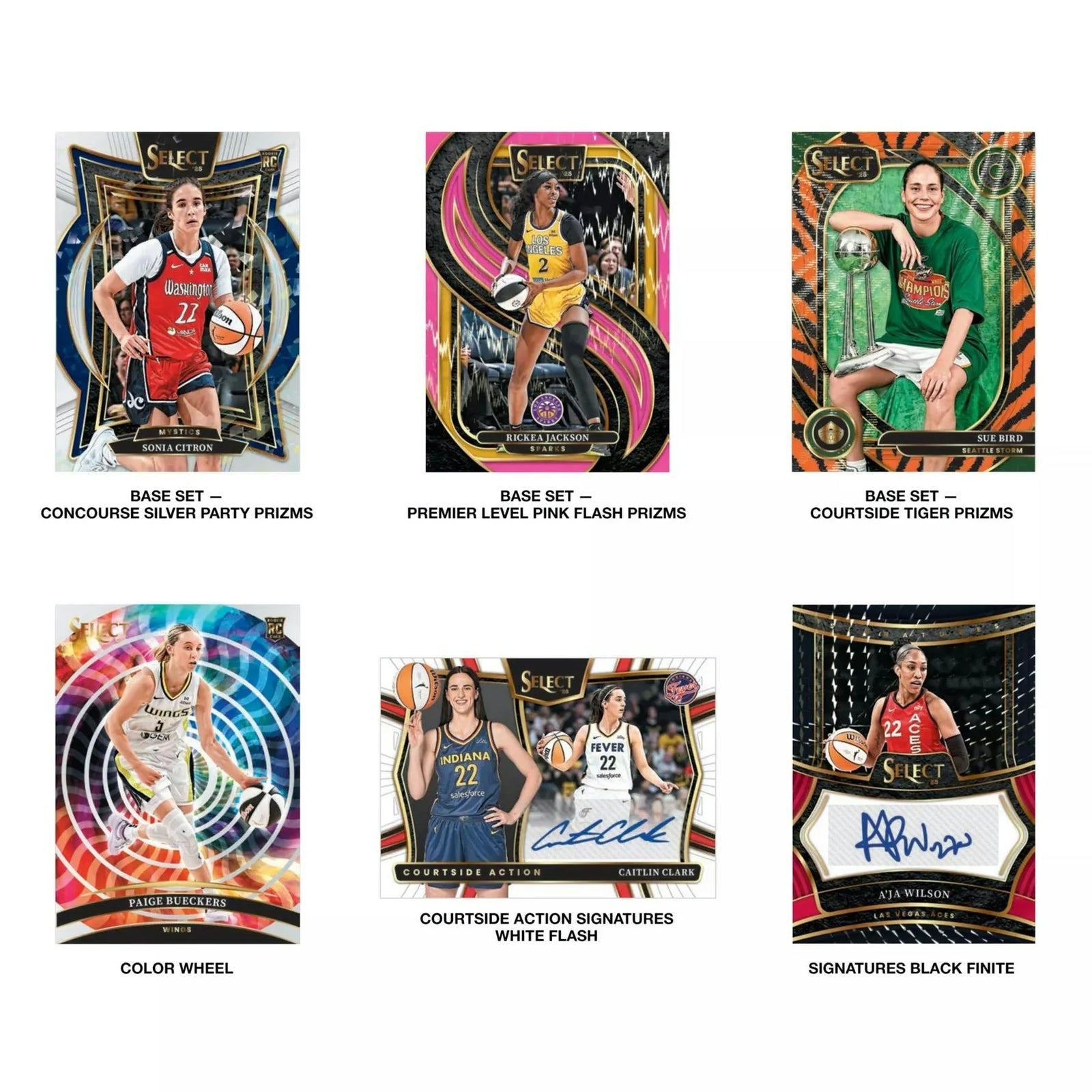 DRAFT - 2025 Panini Select WNBA Basketball Blaster Box (Presell) $39.95 Add to Cart