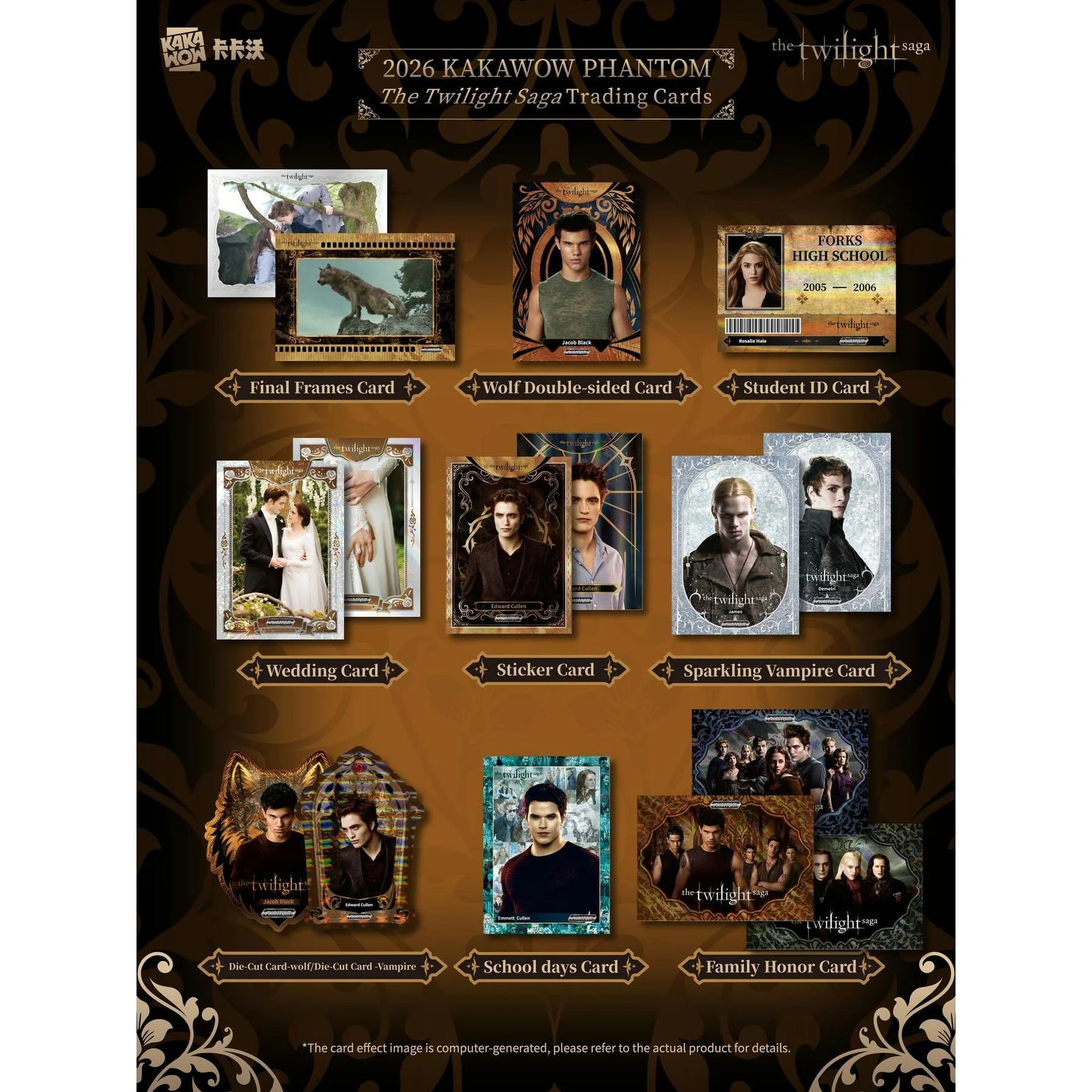 DRAFT - 2026 Kakawow Phantom The Twilight Saga Hobby Box | Presell