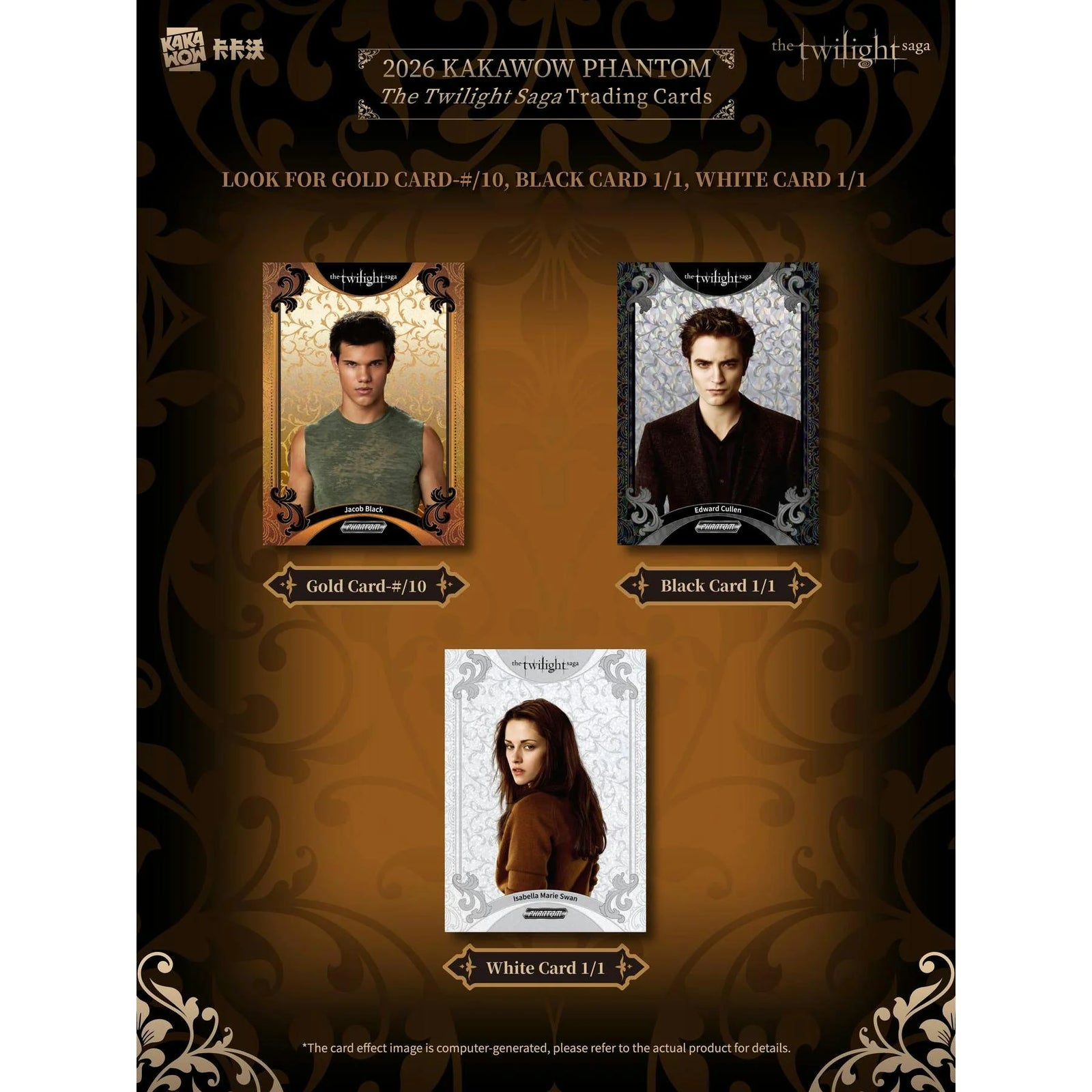 DRAFT - 2026 Kakawow Phantom The Twilight Saga Hobby Box | Presell