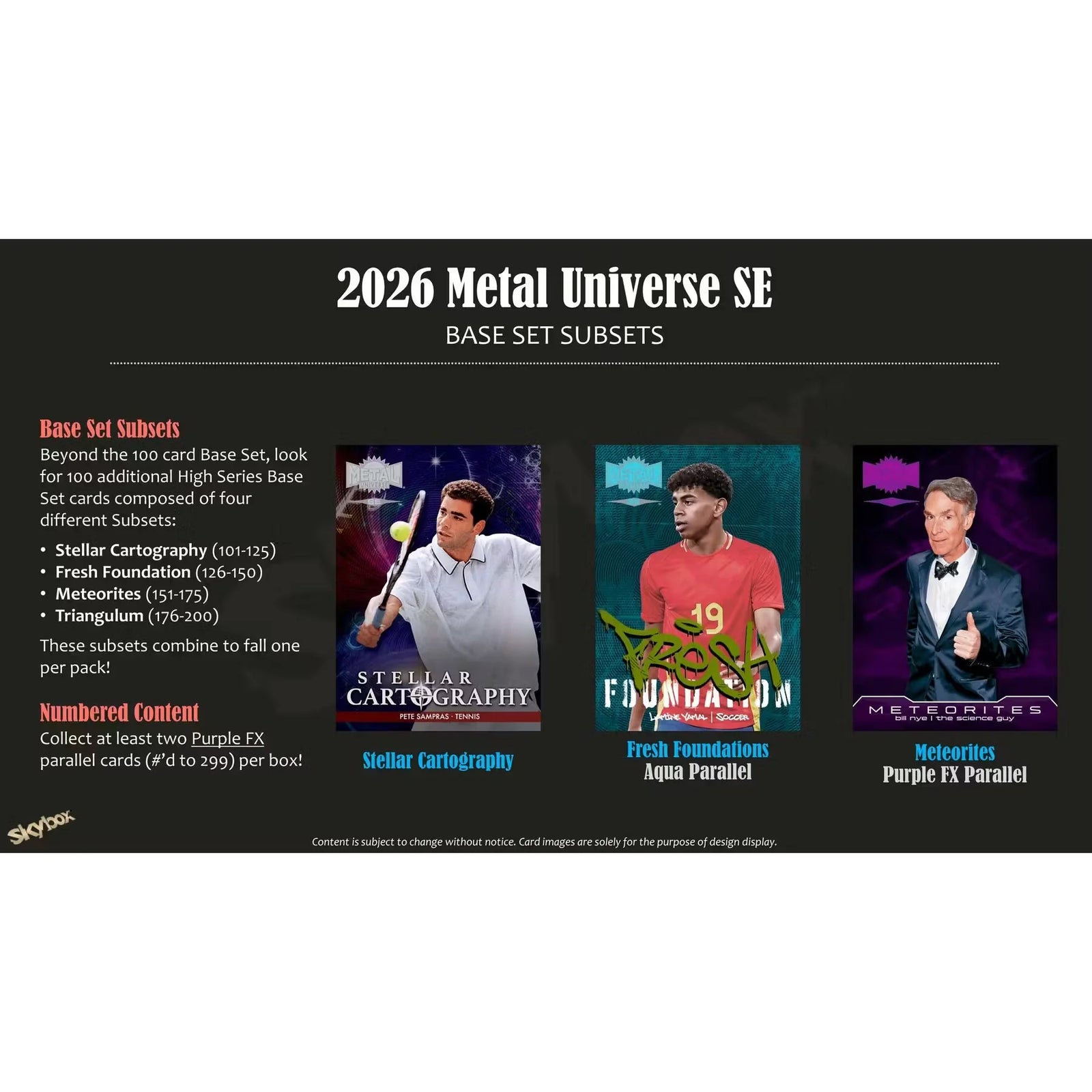 2026 Upper Deck Metal Universe SE Blaster Box | Presell (Ships Sealed Only)