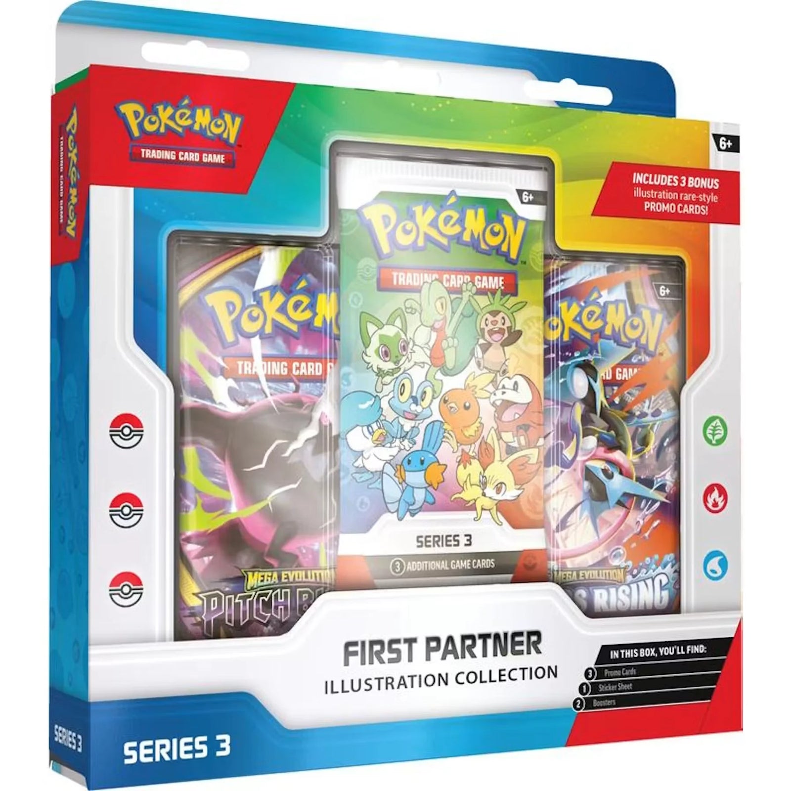 Pokemon First Partner Illustration Collection Series 3 Box | Sealed (Ships Sealed Only)