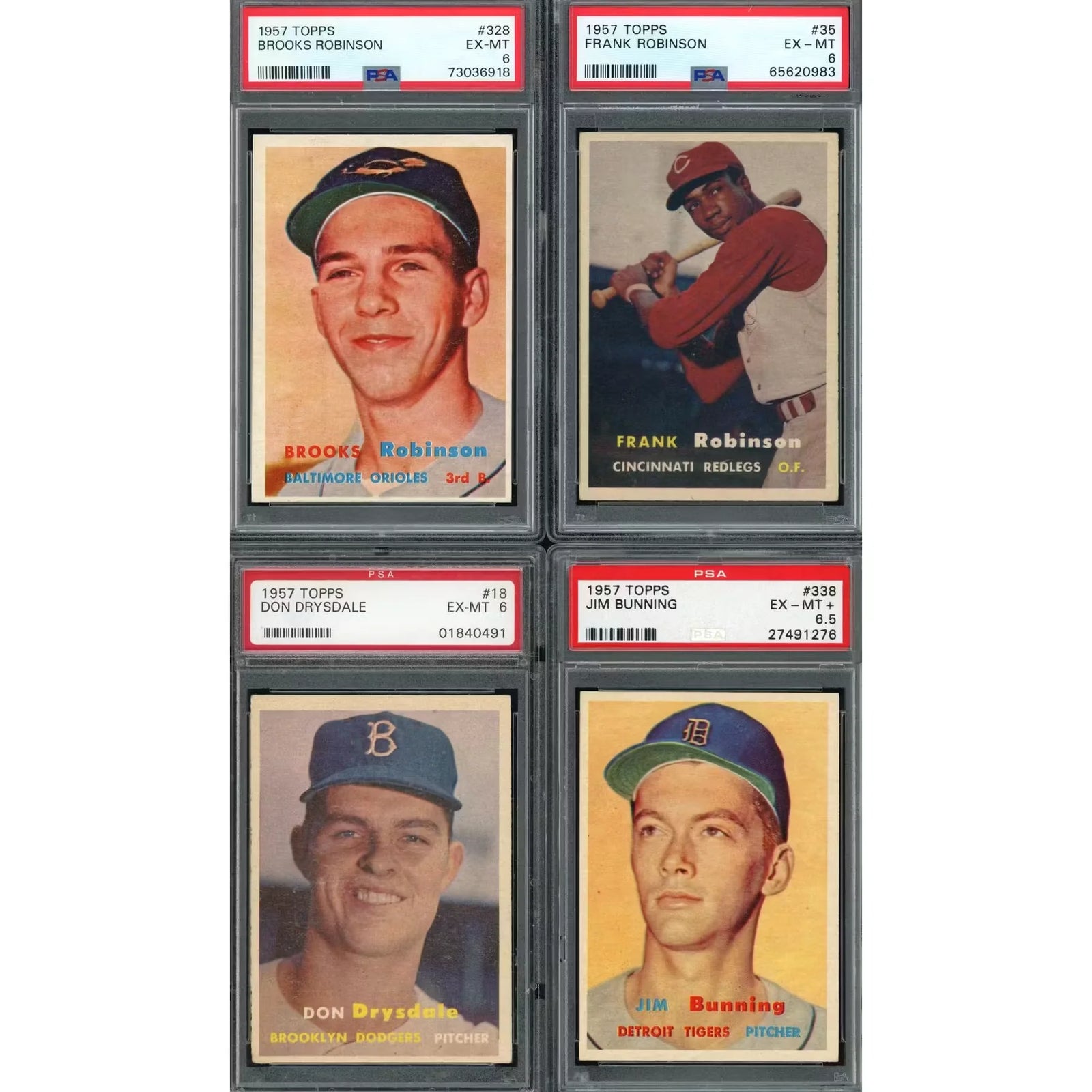 1957 Topps Baseball Graded Edition Hobby Box | PSA Certified (Ships Sealed Only)