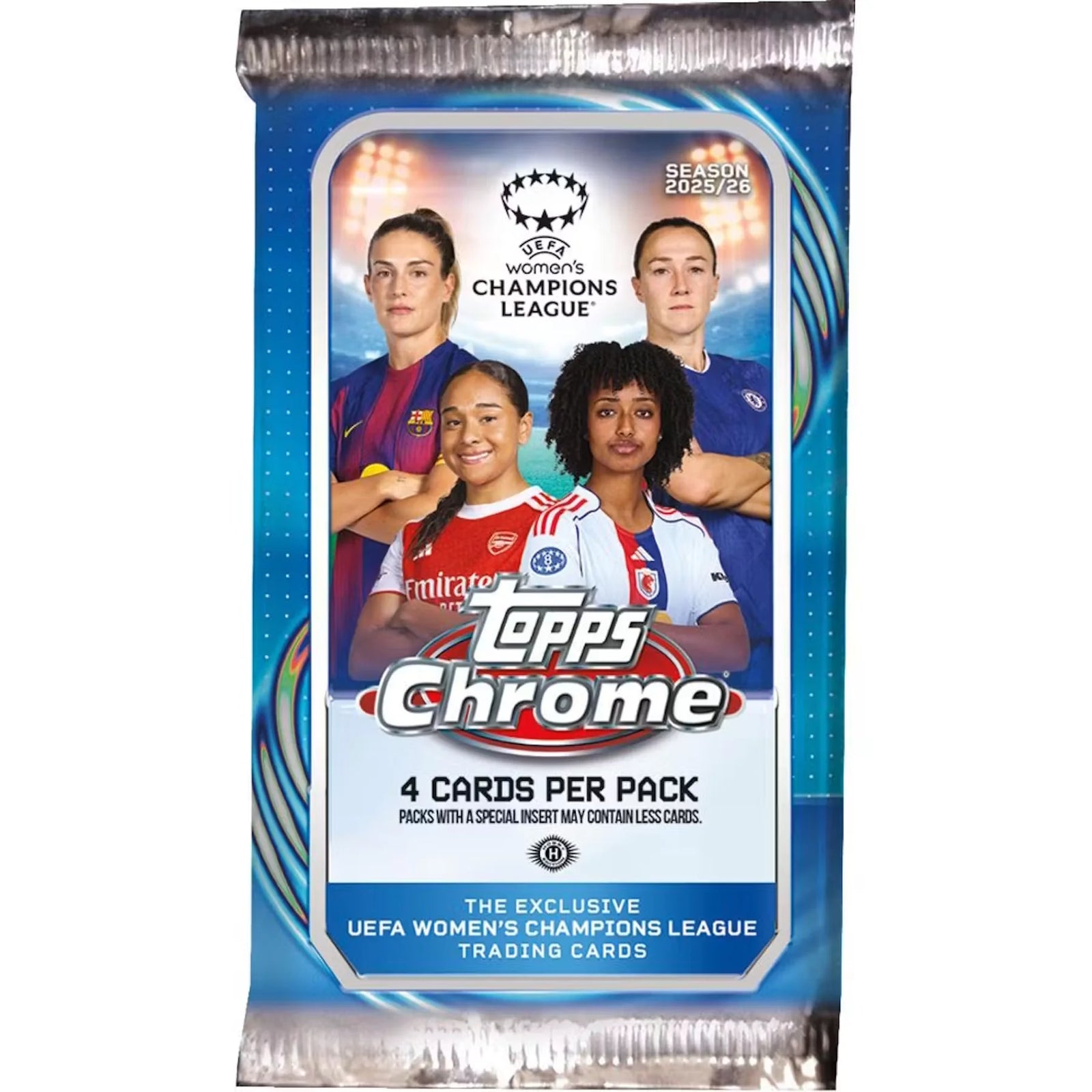 DRAFT - 2025/26 Topps Chrome Women's UEFA Champions League Hobby Box | Presell