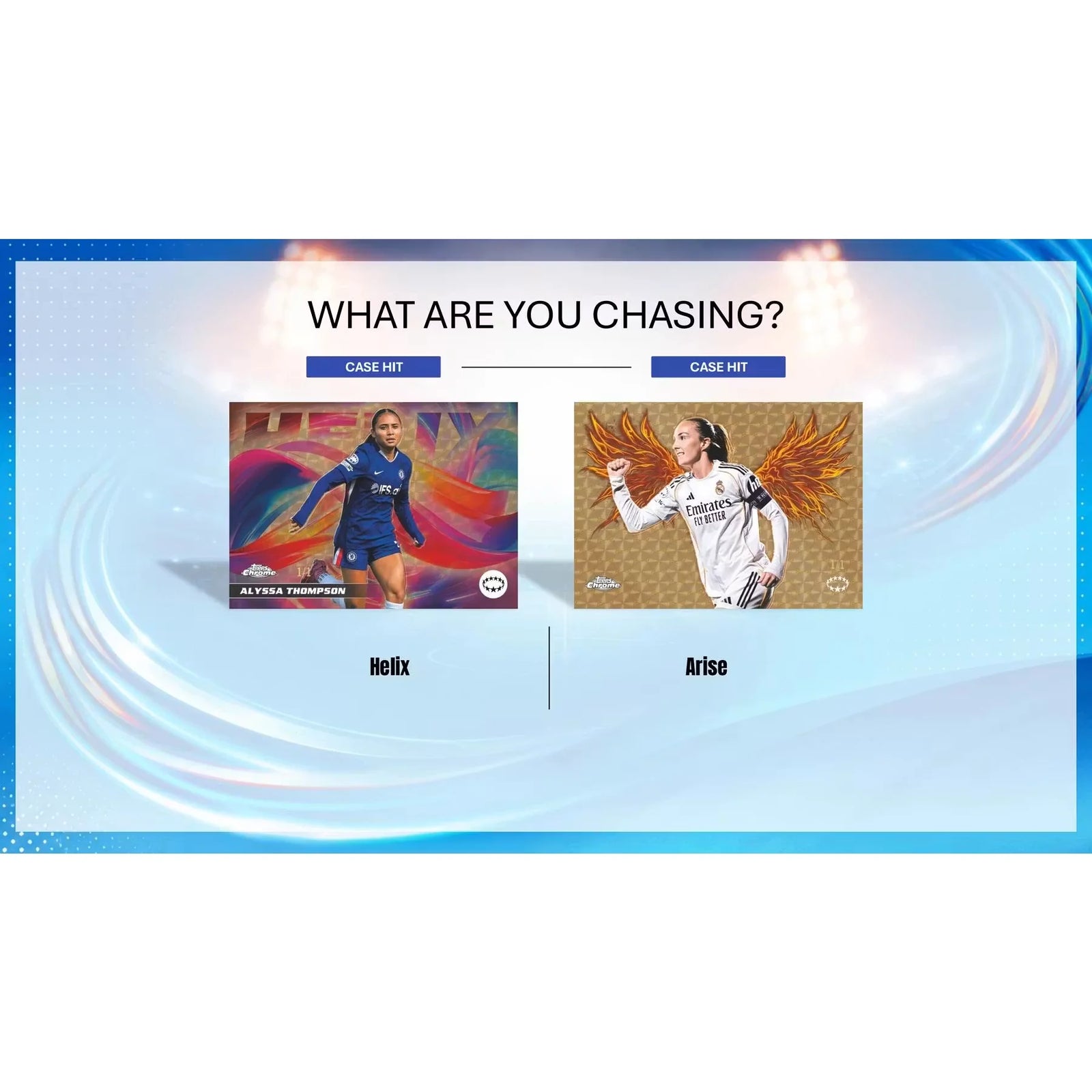 DRAFT - 2025/26 Topps Chrome Women's UEFA Champions League Hobby Box | Presell