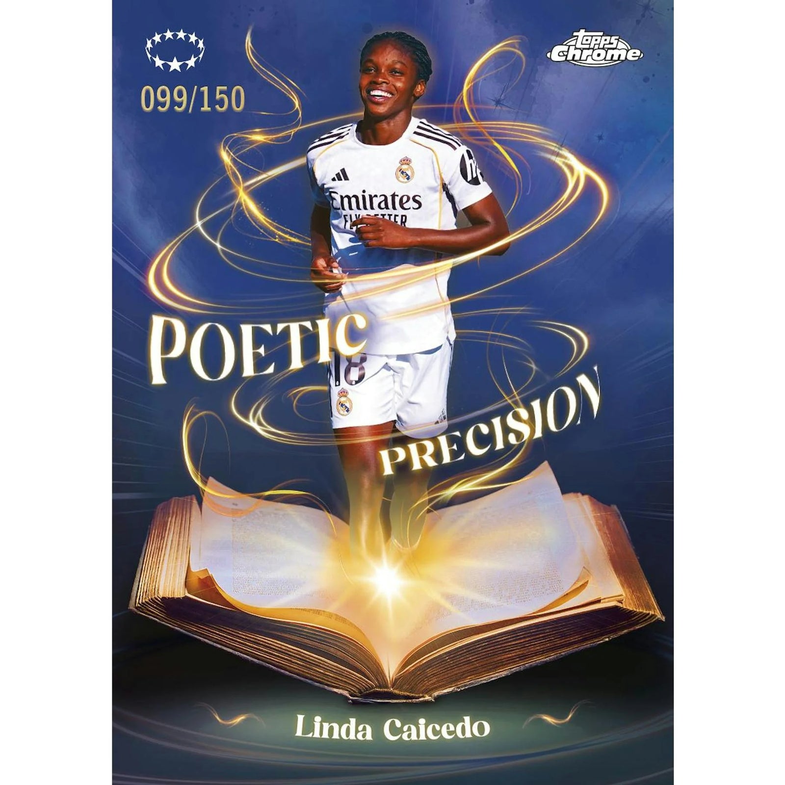 DRAFT - 2025/26 Topps Chrome Women's UEFA Champions League Soccer Hobby 12-Box Case | Presell