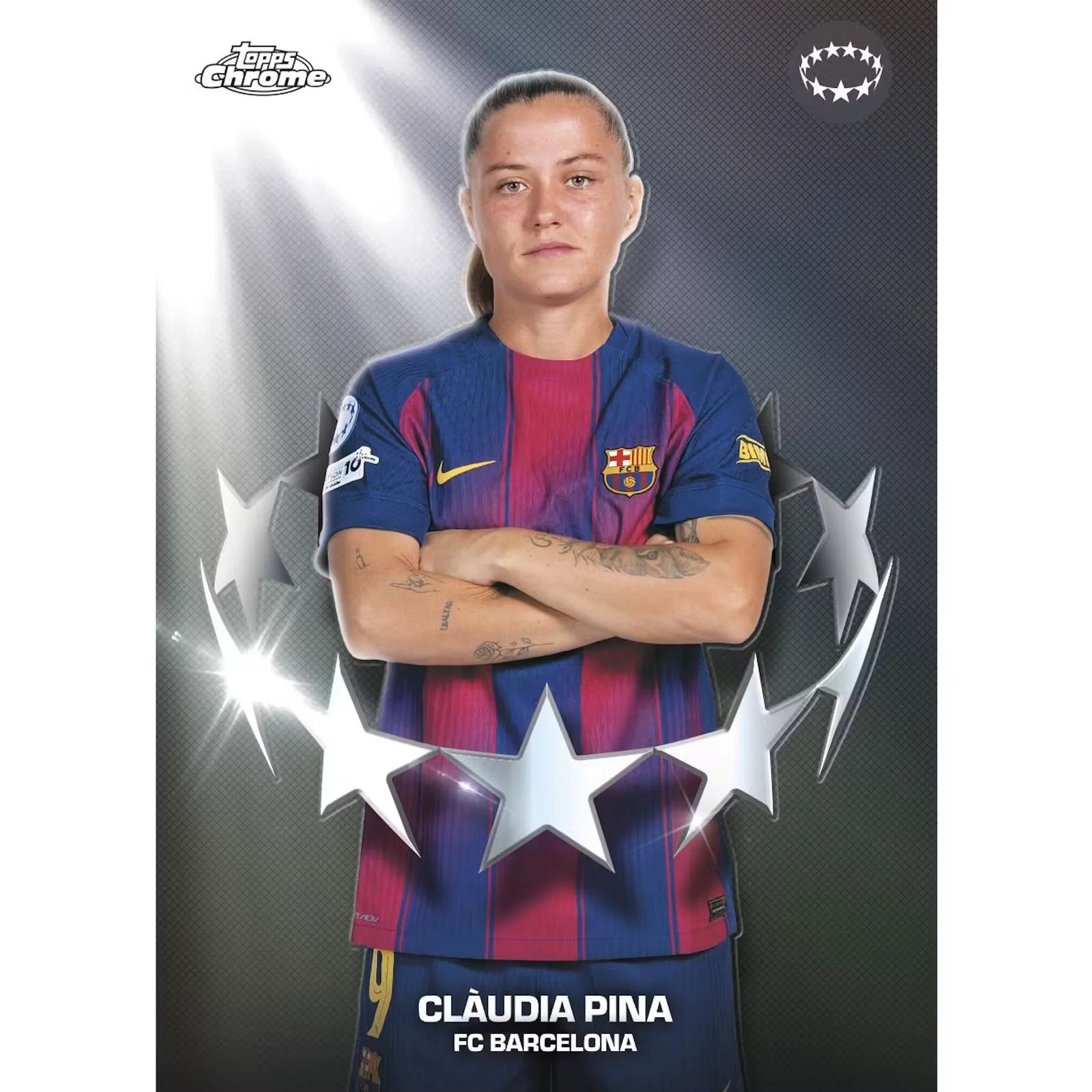 DRAFT - 2025/26 Topps Chrome Women's UEFA Champions League Soccer Hobby 12-Box Case | Presell
