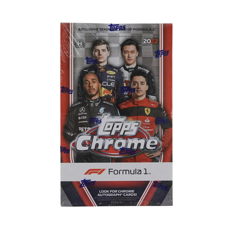 DRAFT - 2022 Topps Chrome F1 Formula 1 Hobby Box