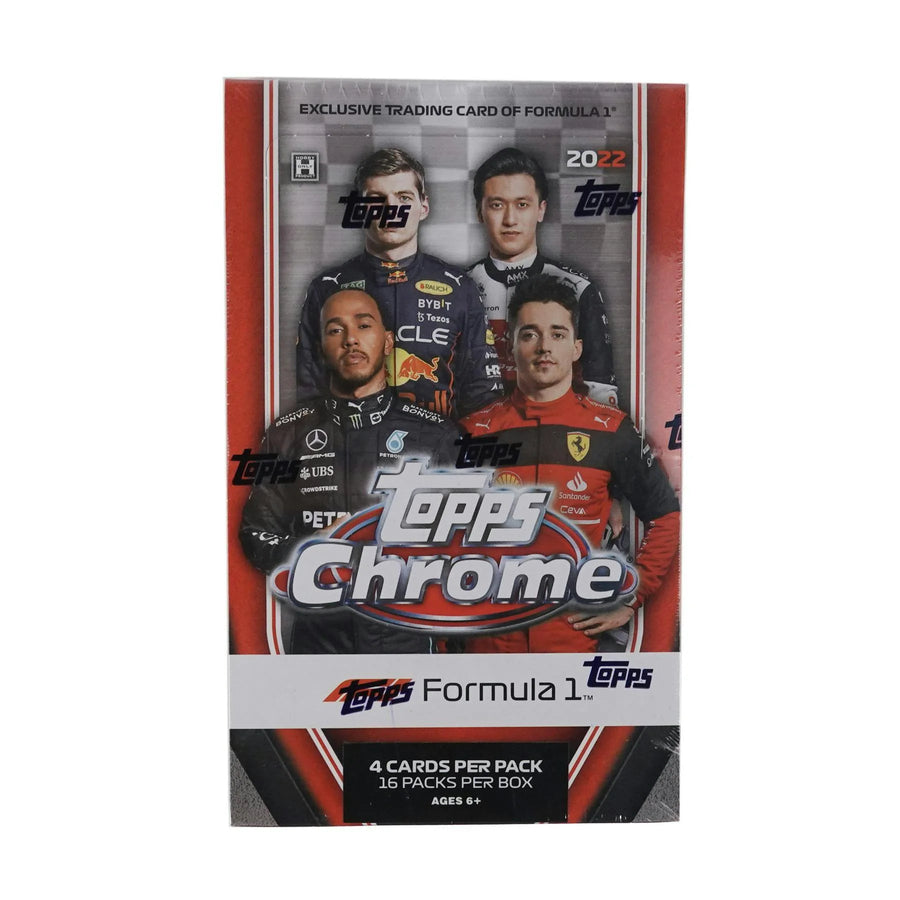 DRAFT - 2022 Topps Chrome F1 Formula 1 Hobby Lite Box