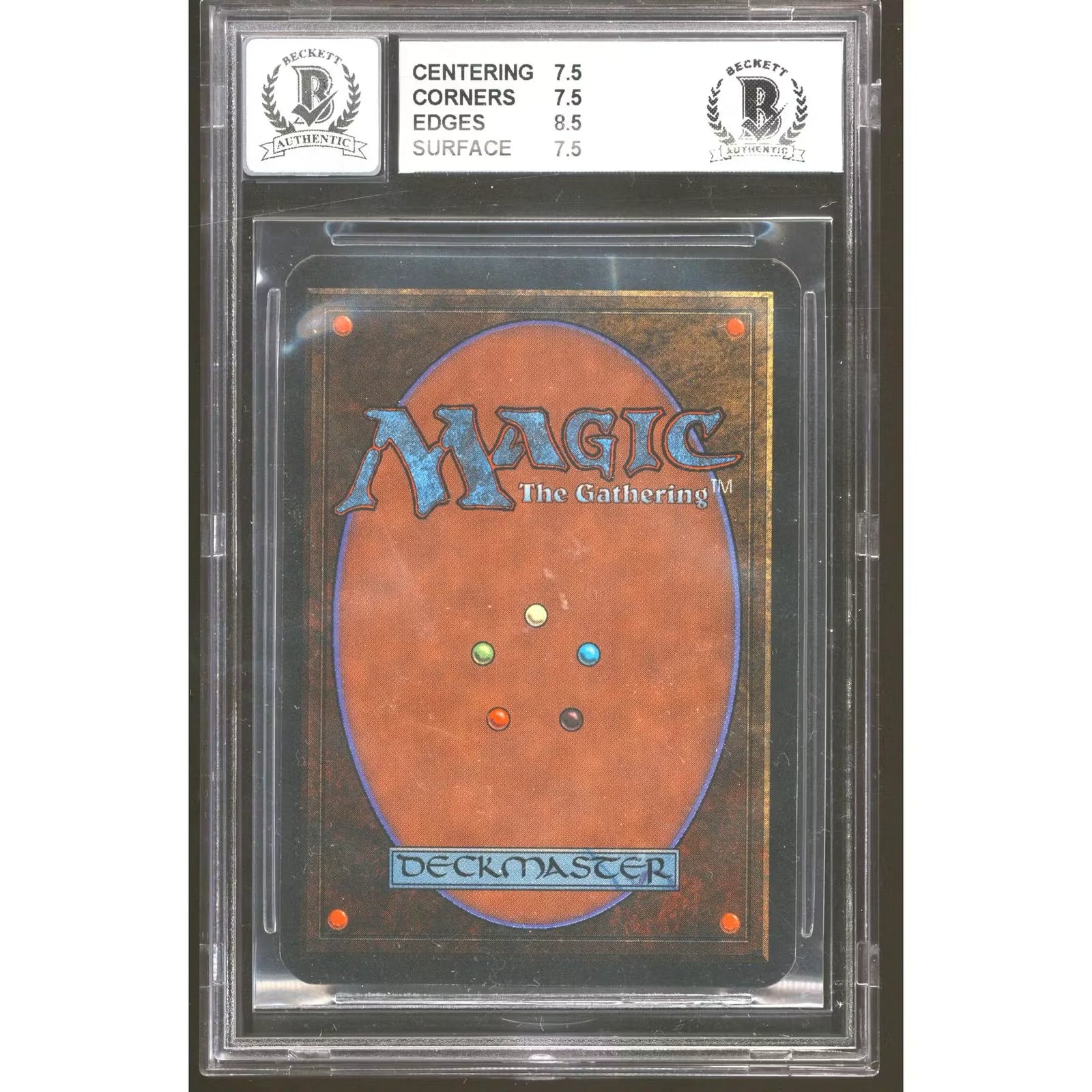 Magic the Gathering Alpha Time Vault BGS 7.5 | Mark Tedin Signed